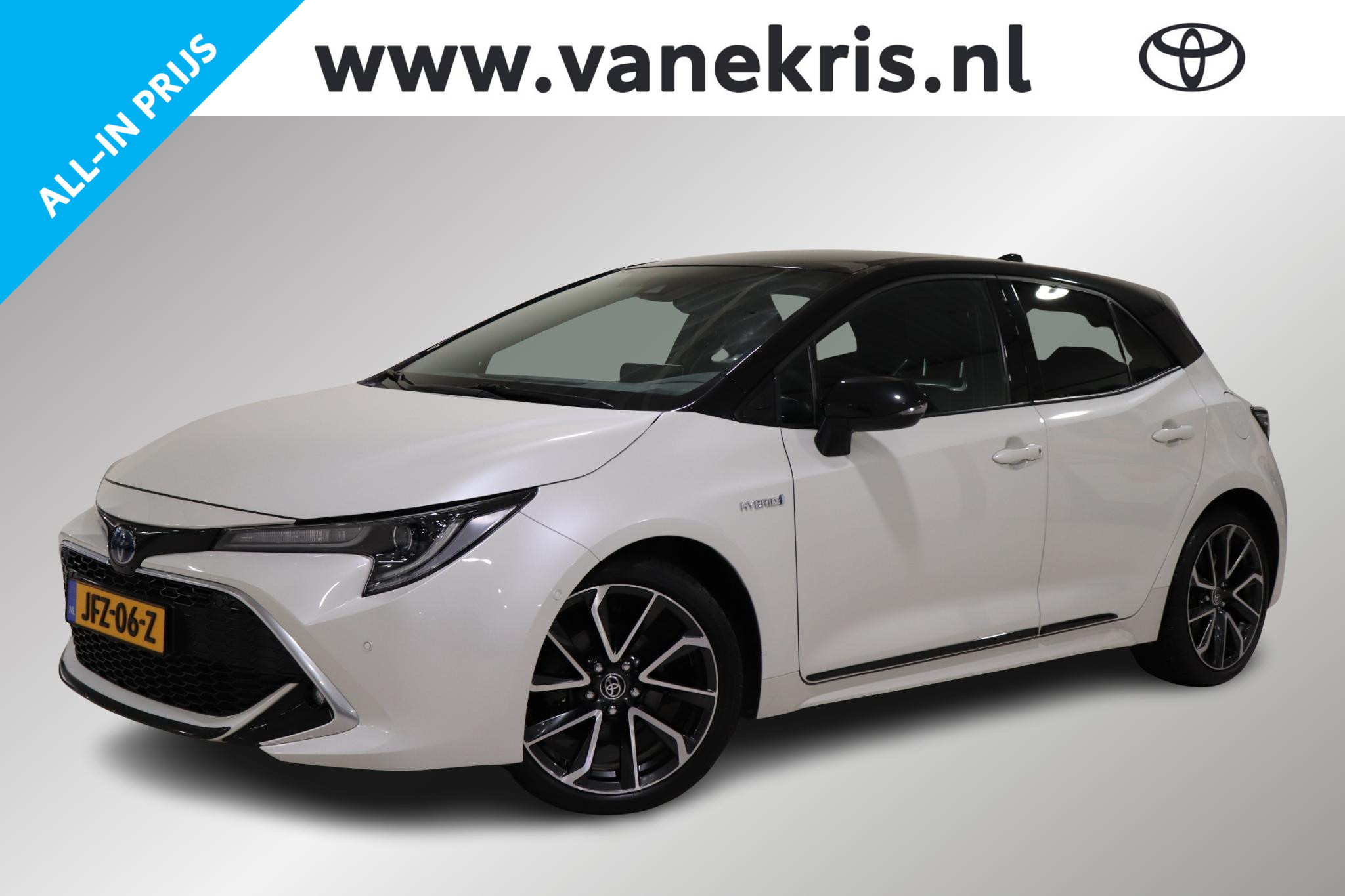 Toyota Corolla 1.8 Hybrid Executive Bi-Tone Limited, Leder, 2021 - voorkant
