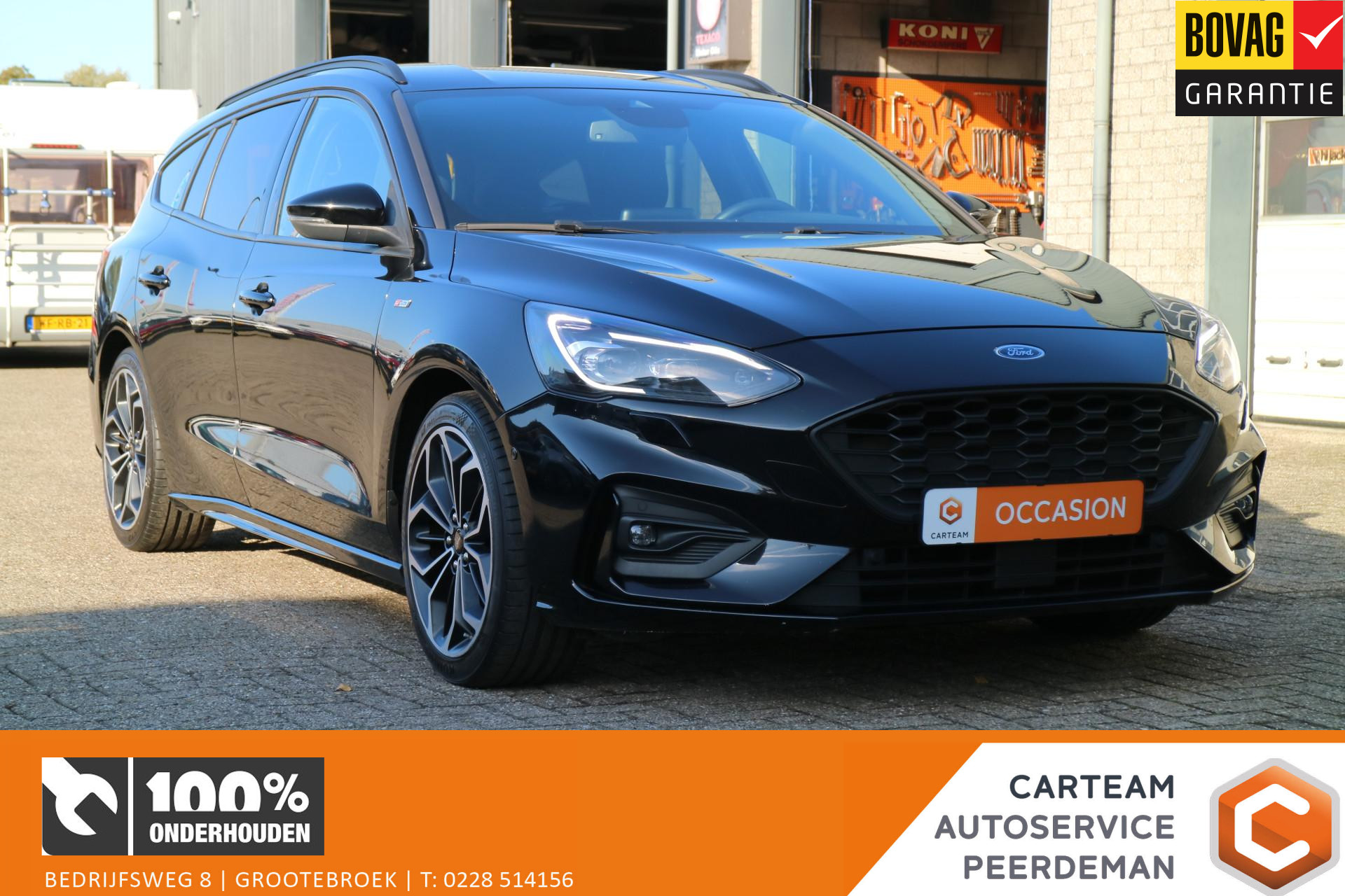 Ford Focus Wagon 1.5 EcoBoost ST Line 2019 - voorkant