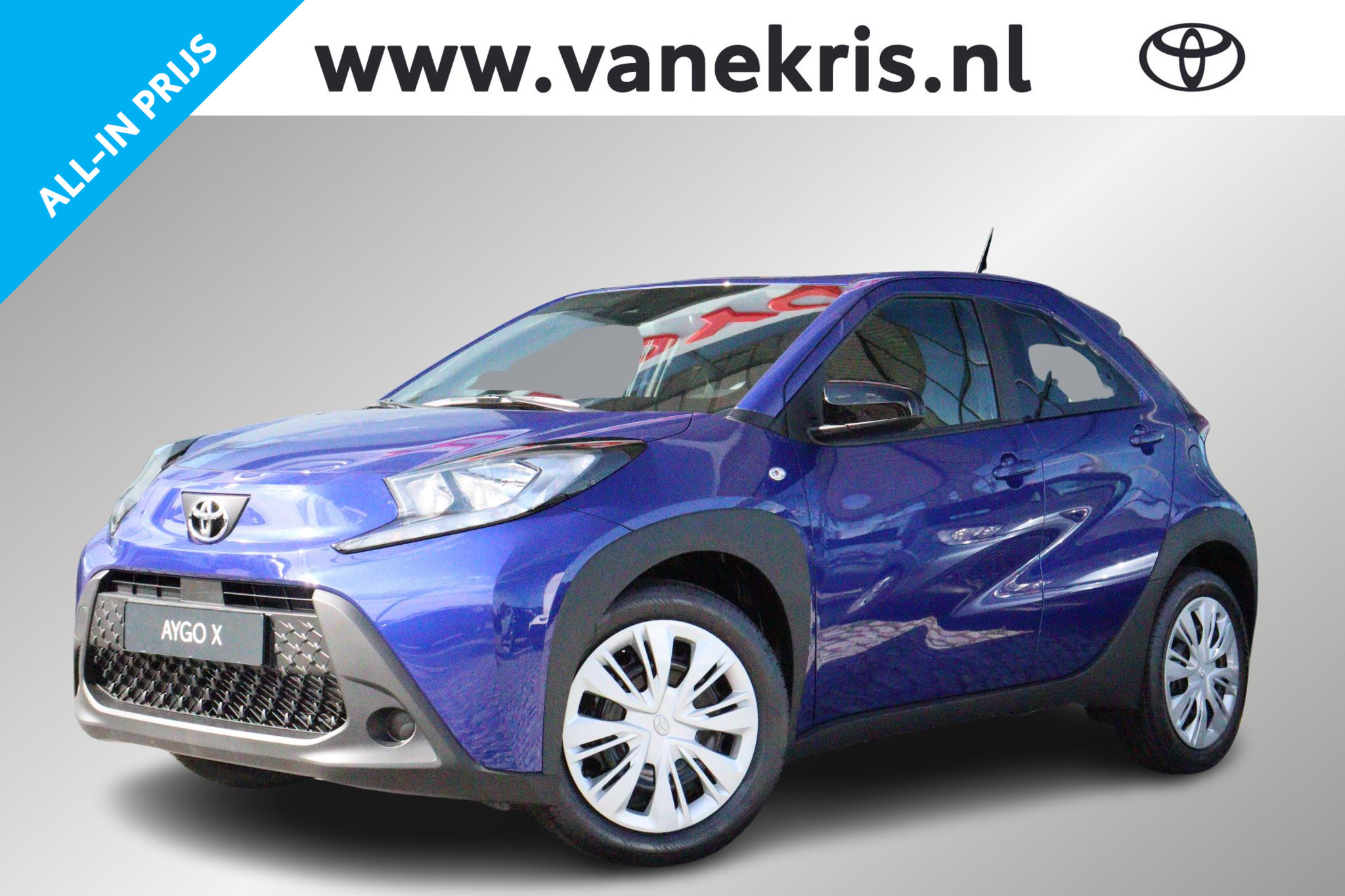 Toyota Toyota Aygo X 1.0 VVT-i MT Play Apple carplay, Android auto, 2025 - voorkant