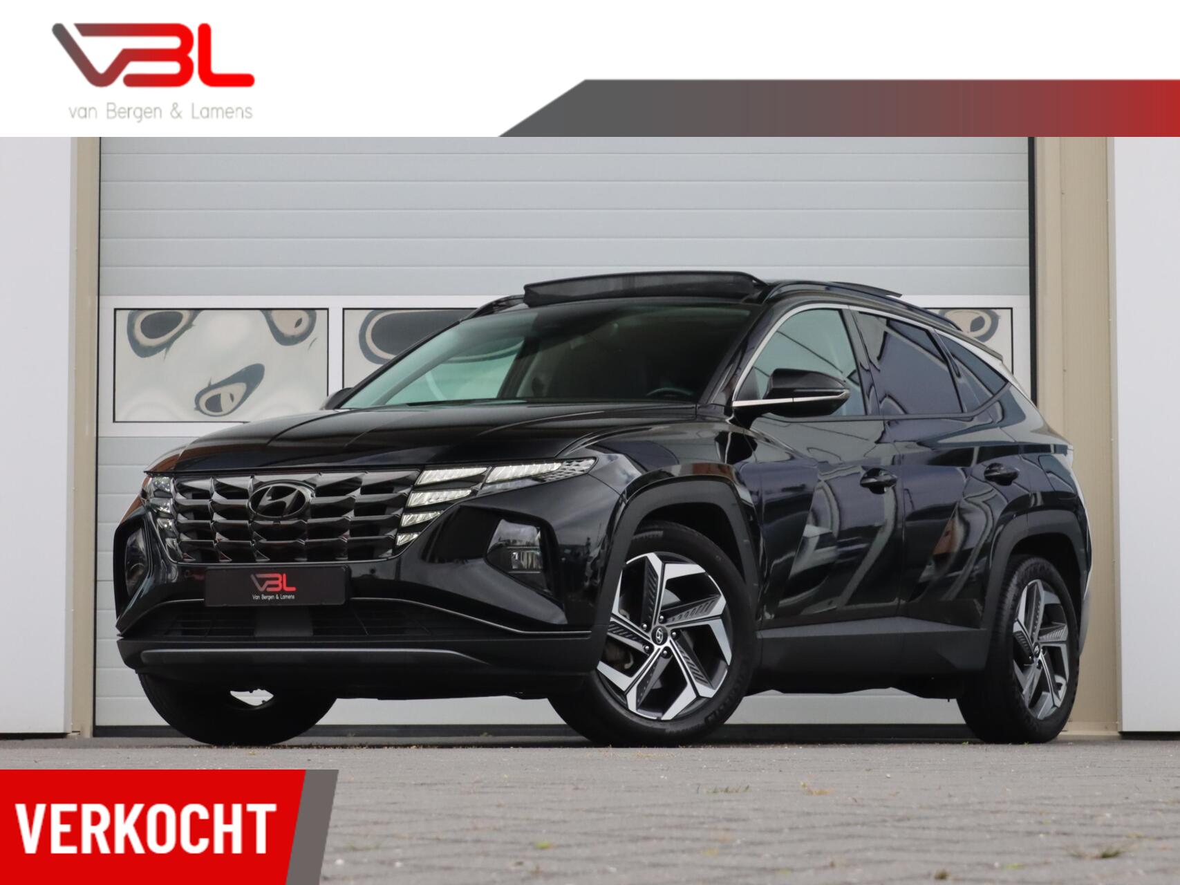Hyundai Tucson 1.6 T-GDI HEV 230PK Premium Sky | Full options | 2021 - voorkant