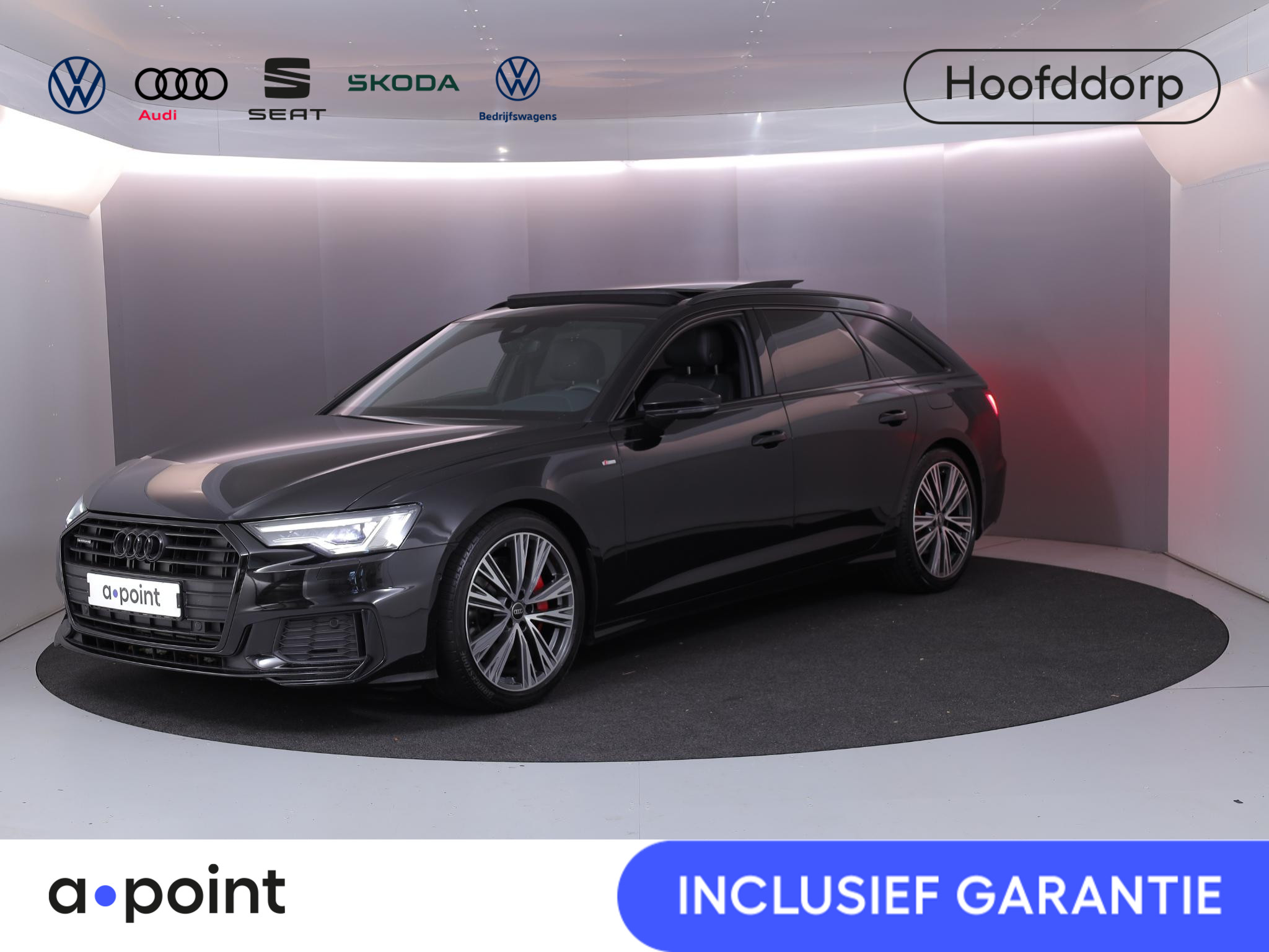 Audi A6 Avant 55 TFSI E 55 TFSI e quattro Pro Line S Competition 2023 - voorkant