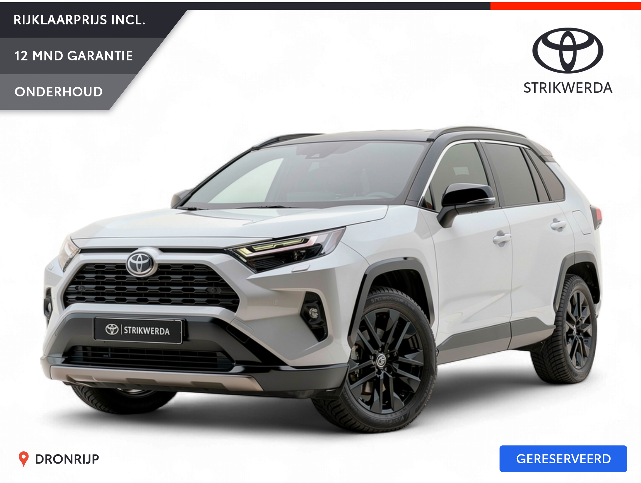 Toyota Toyota Rav4 2.5 Hybrid AWD Style 2025 - voorkant