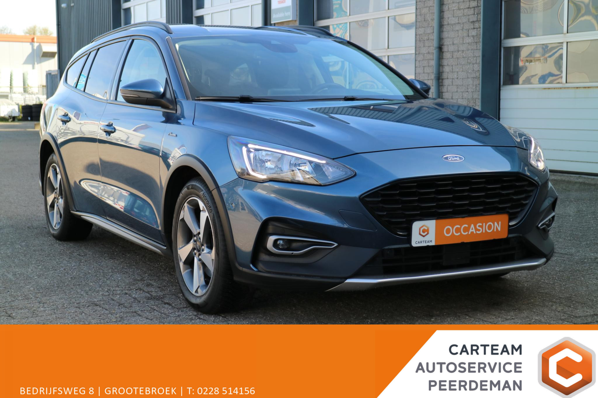 Ford Focus 1,0 EcoBoost 92kW Active Wagon 2019 - voorkant