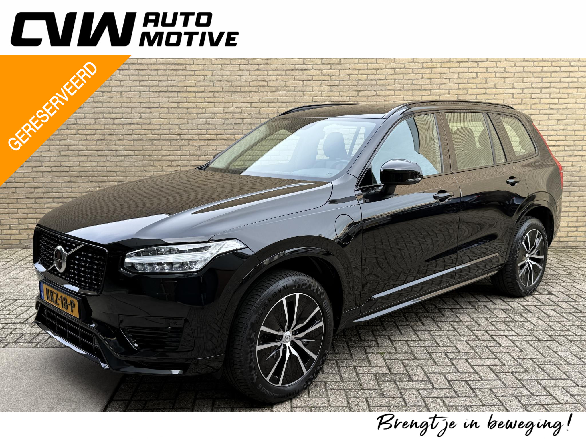 Volvo Xc90 2.0 T8 Recharge 390pk AWD Expression | Leder | 2020 - voorkant
