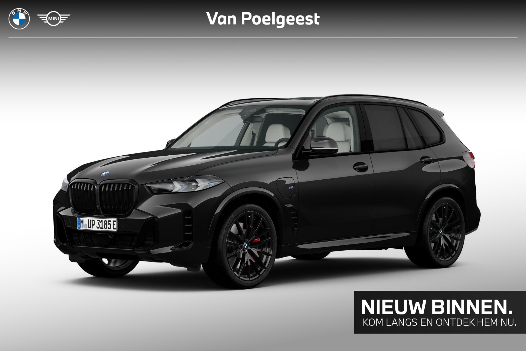 BMW X5 xDrive50e 2025 - voorkant