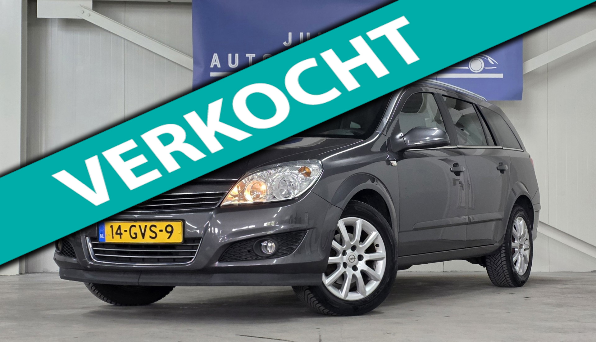 Opel Astra Station Wagon 1.8 Temptation 2e Eigenaar Volledig Onderhoud VOL Automaat Navi Airco Mooi! 2008 - voorkant