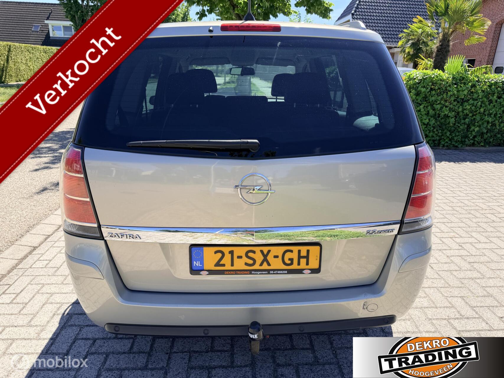 Foto van Opel Zafira