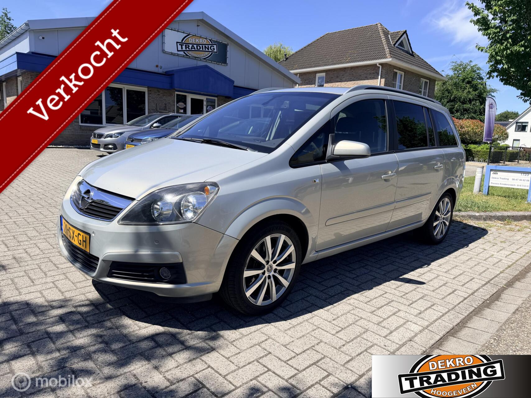 Opel Zafira 2.2 Executive airco cruise goede auto , inruil mogelijk 2006 - voorkant