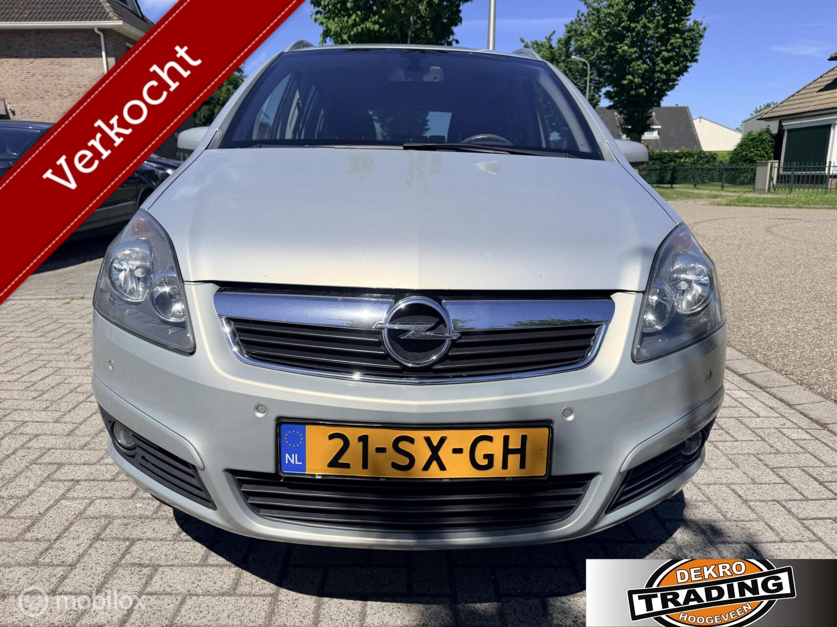 Foto van Opel Zafira