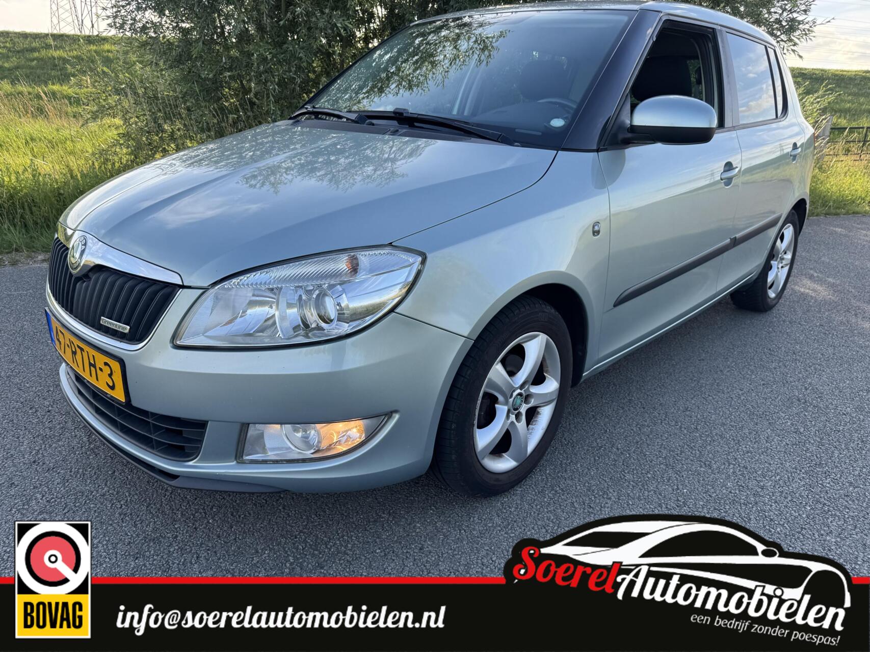 Skoda Fabia 1.2 TDI Greenline 2011 - voorkant