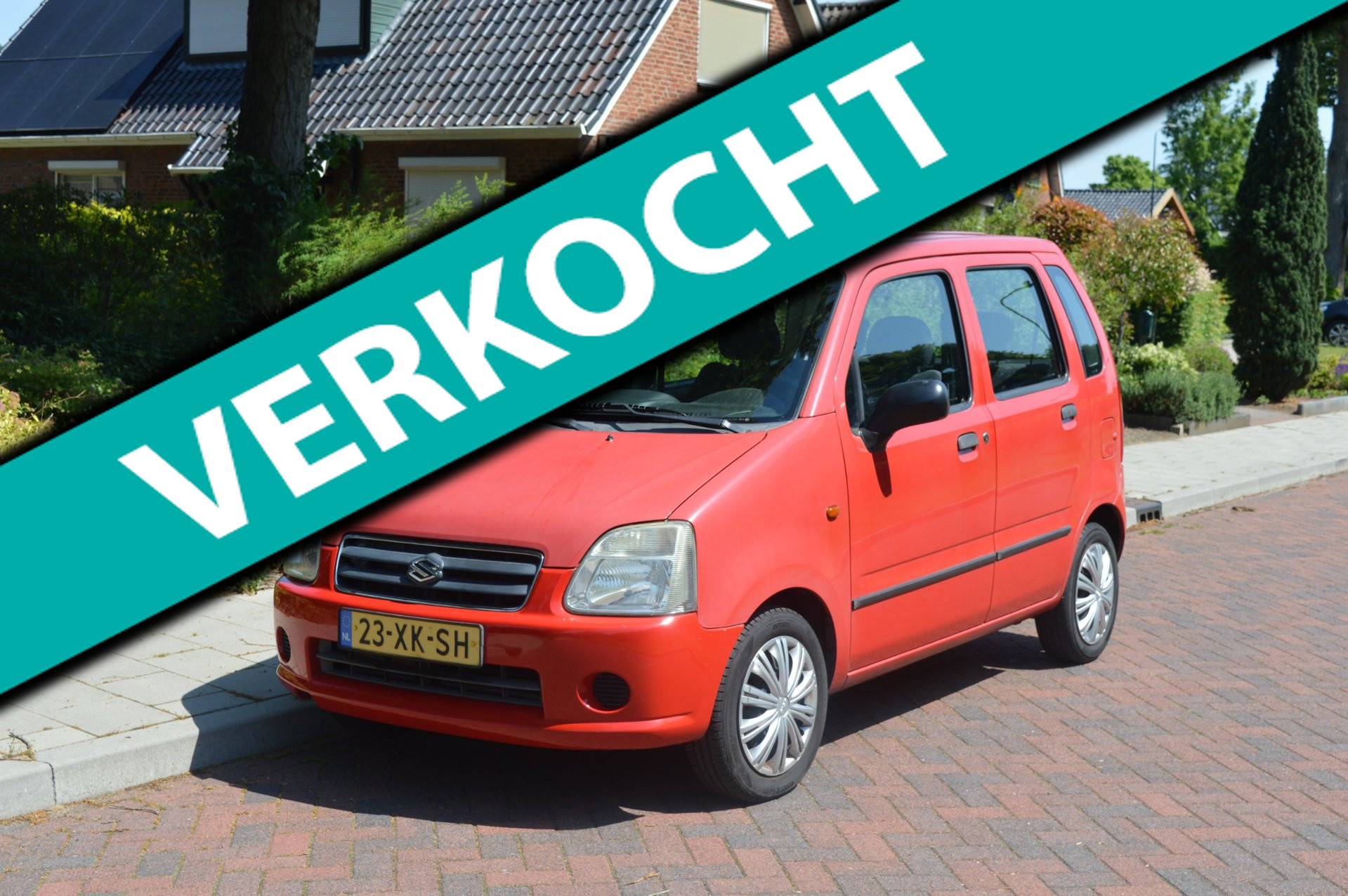Suzuki Suzuki Wagon-r 1.0 Trend 1ste eigenaar/133dkm/NAP/schuifdak 2007 - voorkant