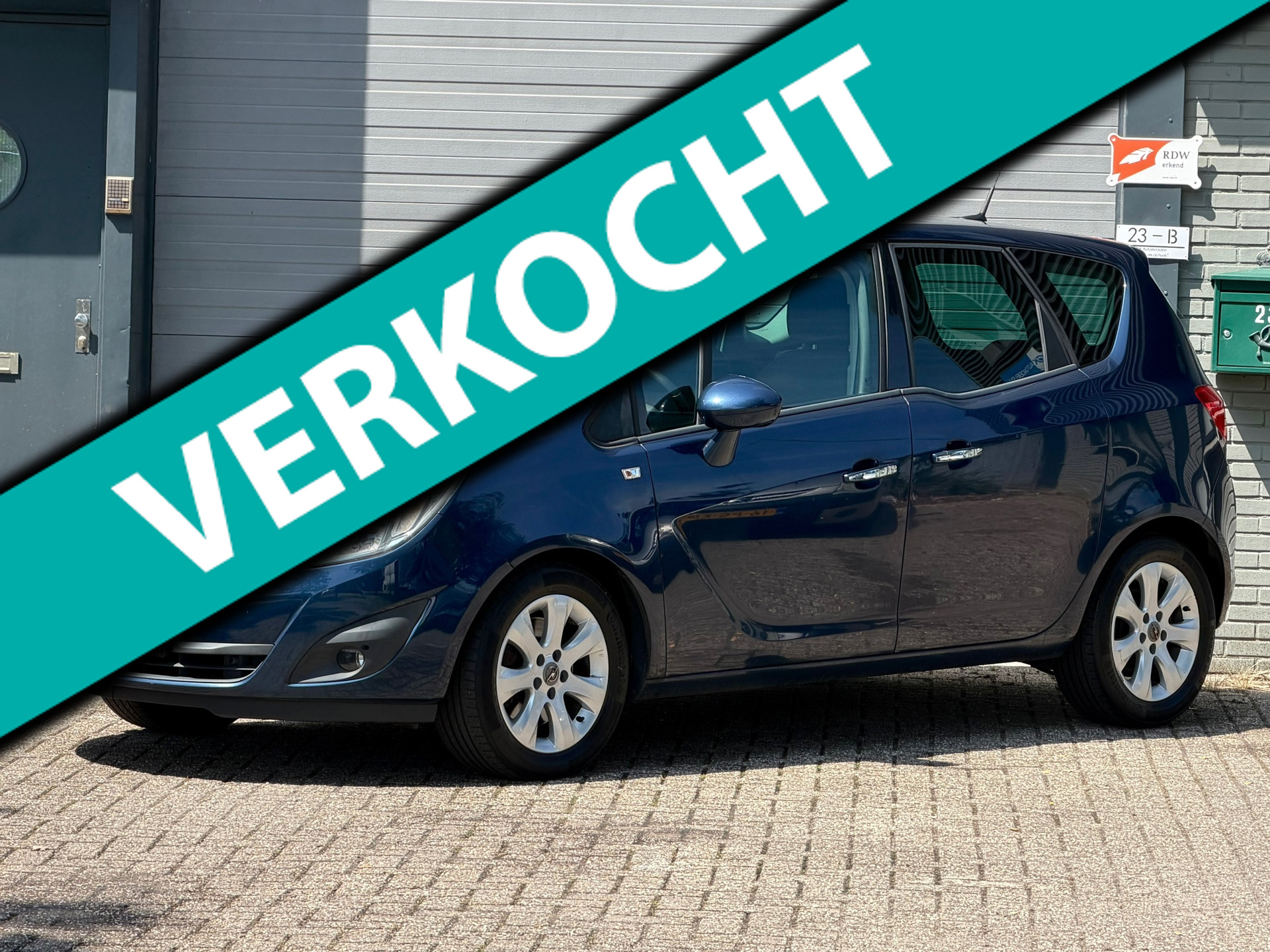 Opel Meriva 1.4 Turbo Cosmo 2012 - voorkant
