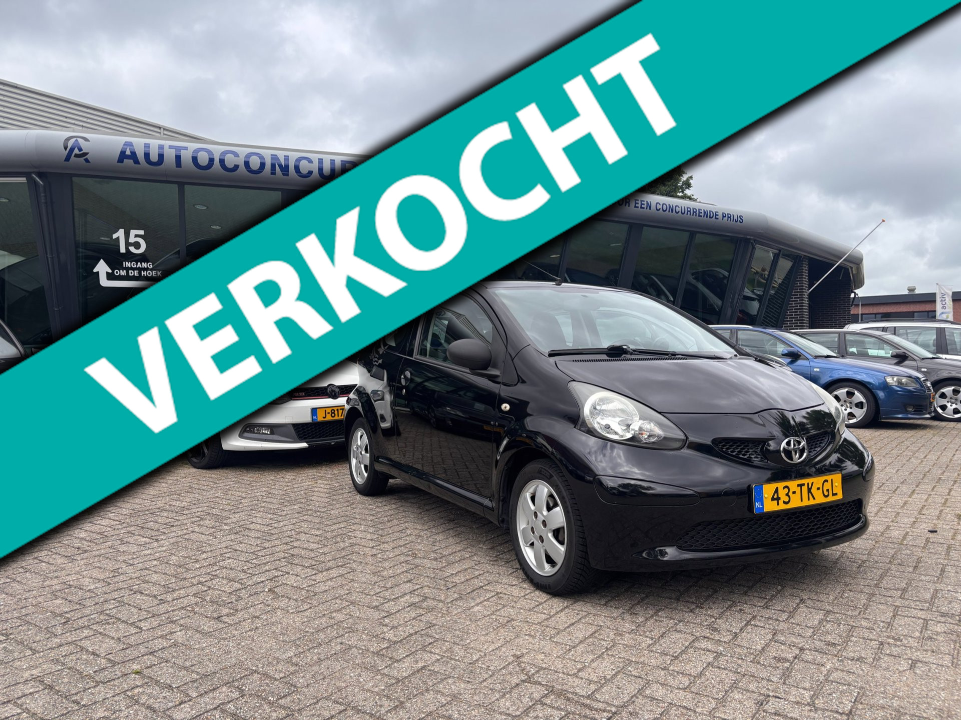 Toyota Toyota Aygo 1.0-12V Comfort, Airco, Carplay, Inruil mogelijk. 2006 - voorkant