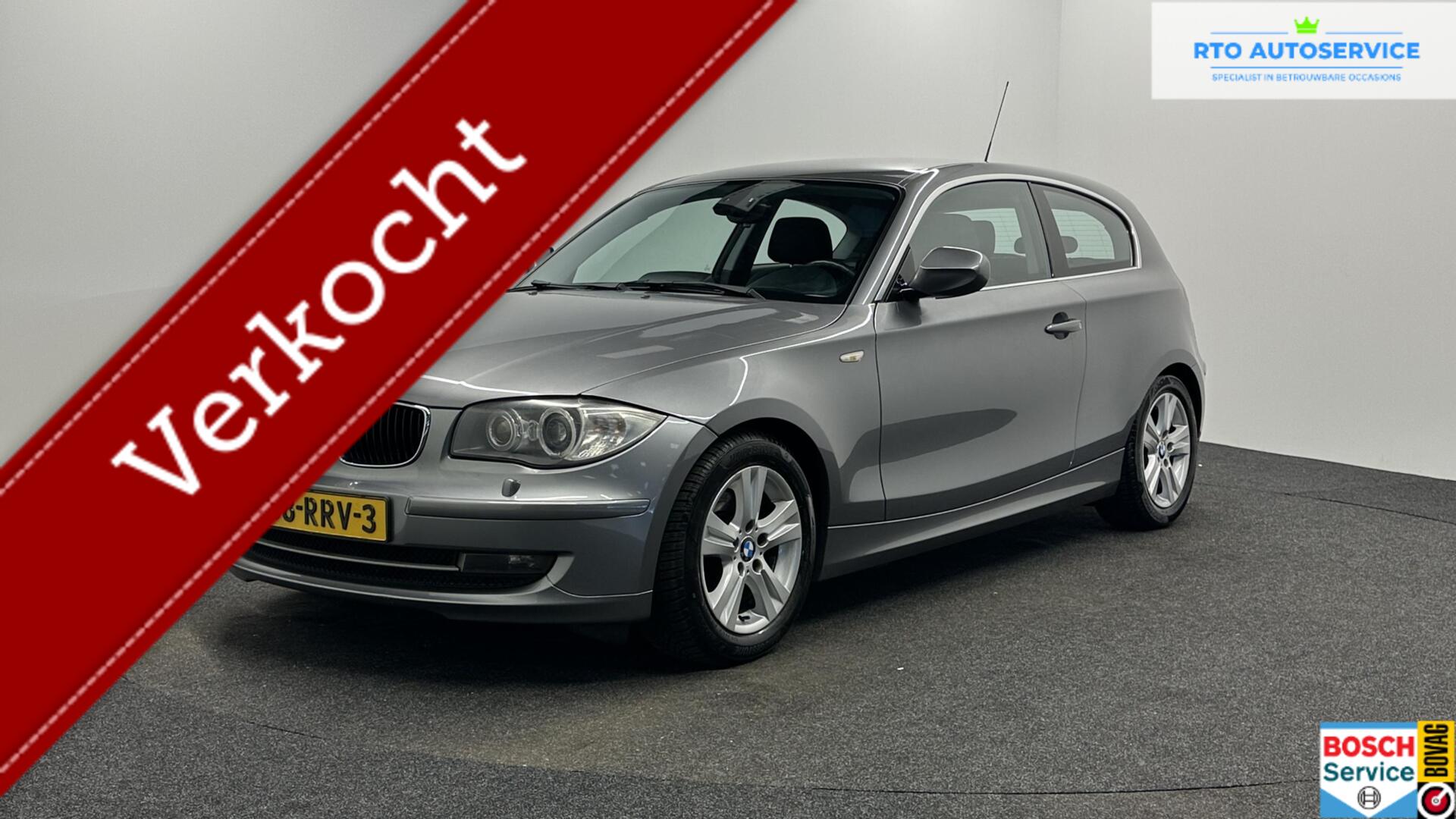BMW 118i 118i EffDyn. Ed. Business Line Ultimate Edition ECC NAVI LM. 2011 - voorkant