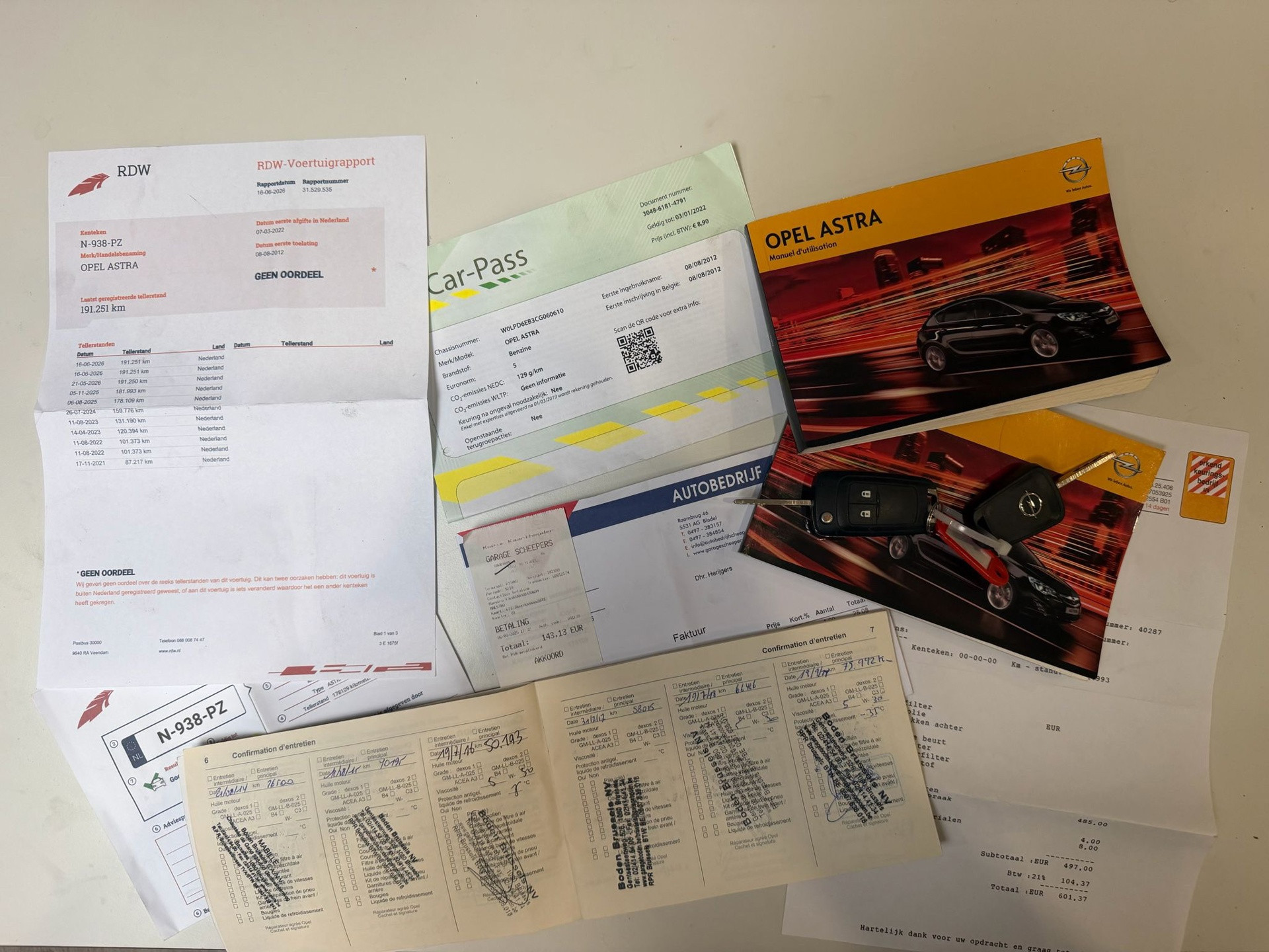 Foto van Opel Astra