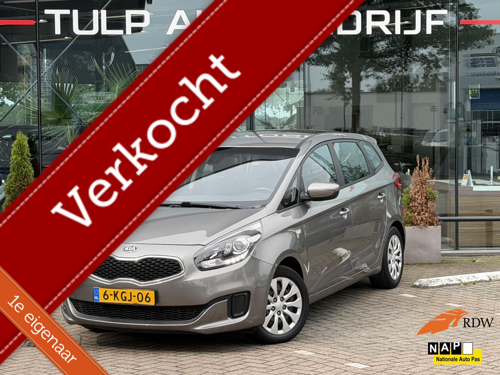 Kia Carens 1.6 GDi First Edit 7 zits 2013 1e eig Top onderh 2013 - voorkant
