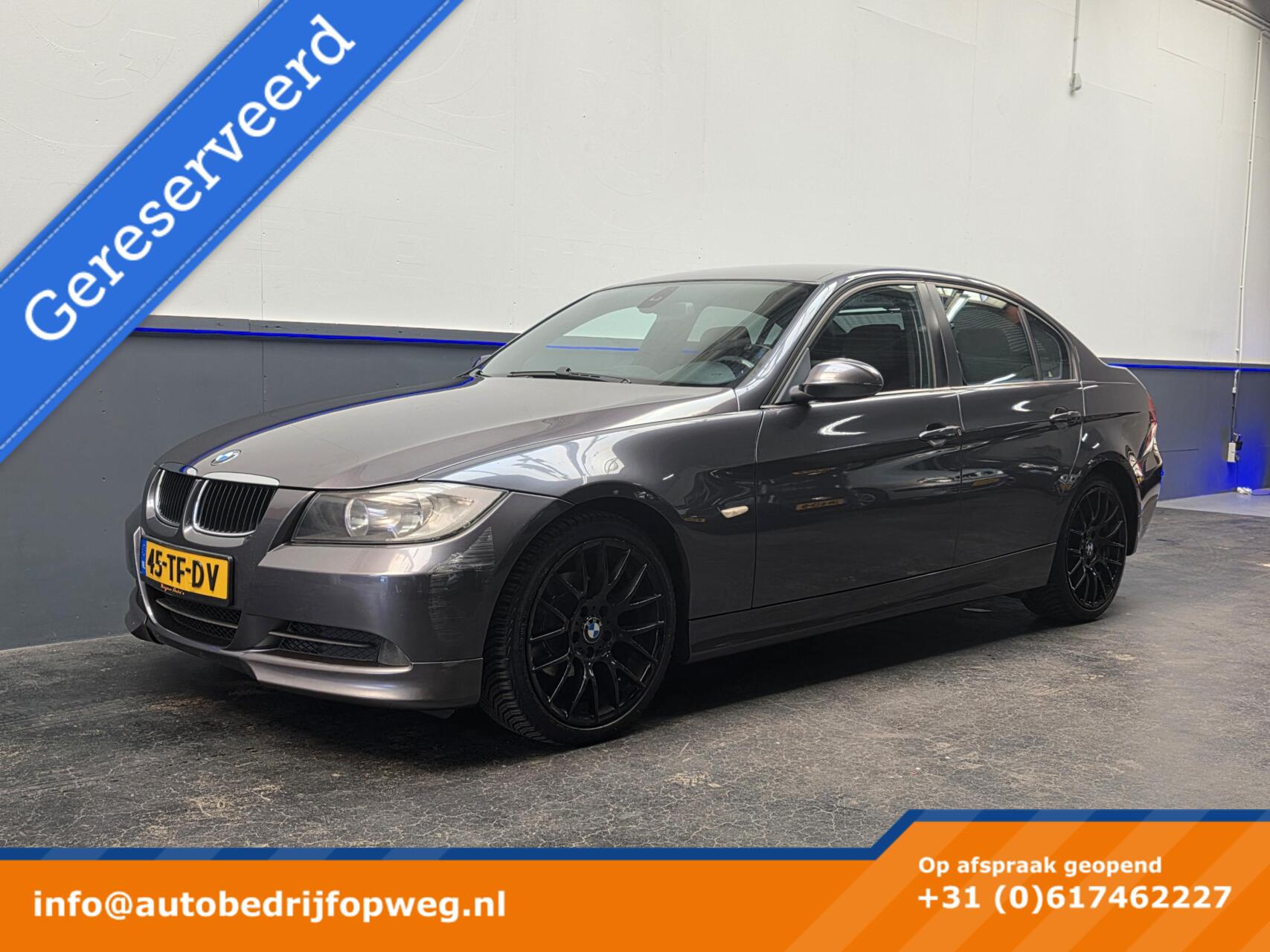 BMW 3-serie 320i Graphite | Youngtimer | Automaat | Bose | Leder | Luxe 2006 - voorkant