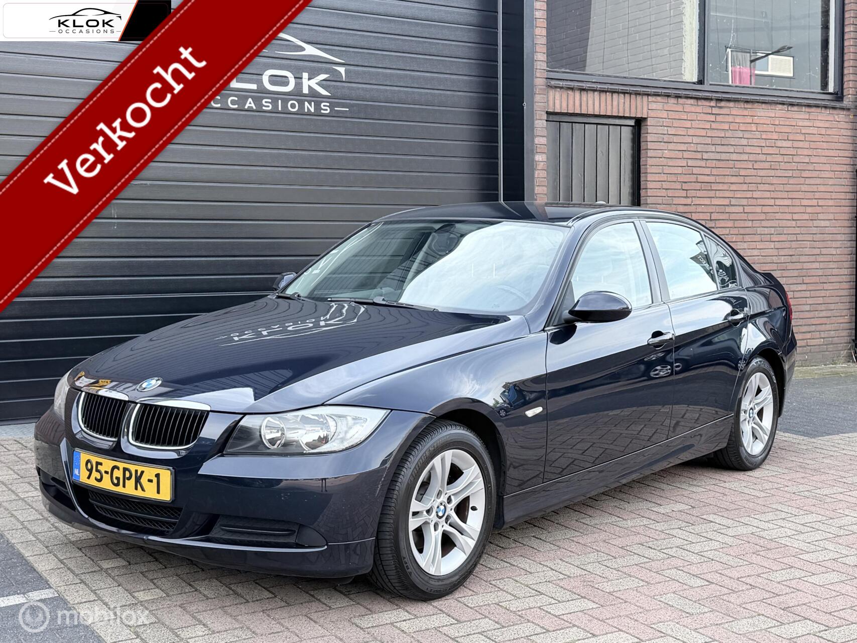BMW 3er Reihe 316i Business Line NAP Clim Cruise Trekhaak Navi 2008 - voorkant