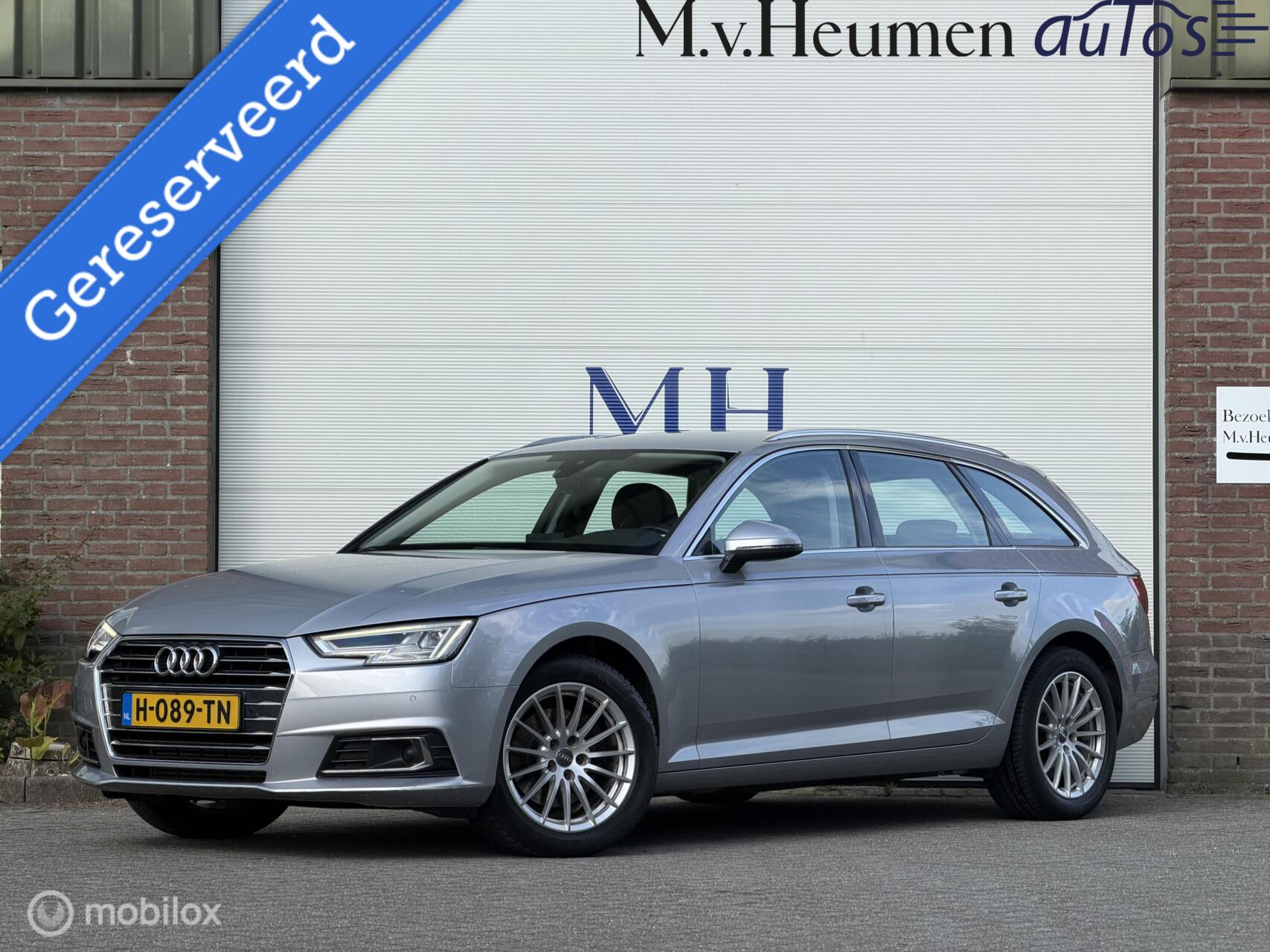 Audi A4 Avant 2.0 TFSI 190PK ultra Design Adaptive Cruise Stoelverwarming Trekhaak 2016 - voorkant