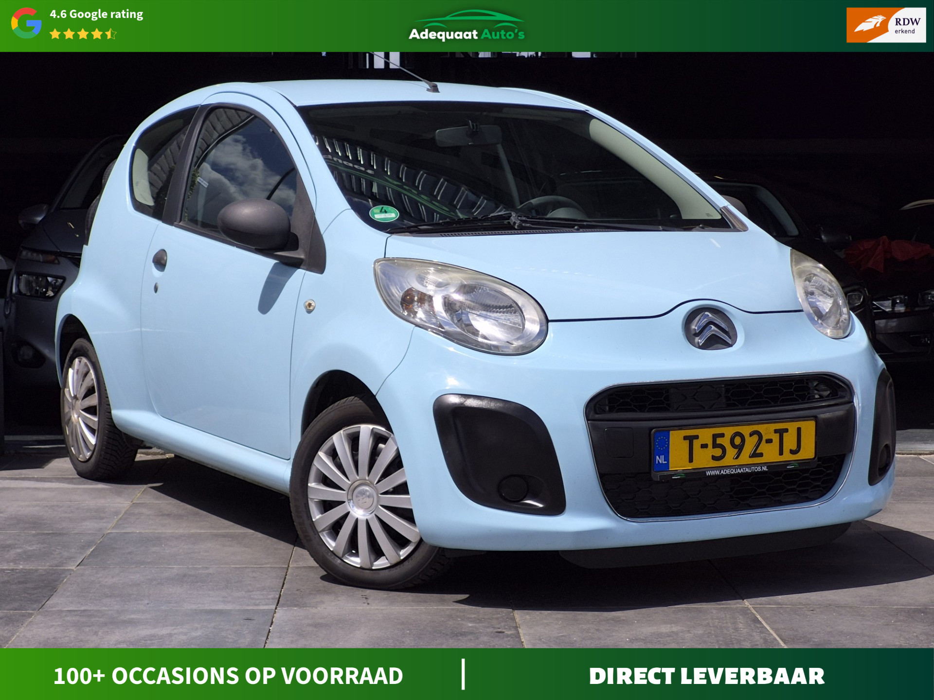 Citroen Citroen C1 1.0 Attraction|Carplay|Airco|Bluetooth|APK 2012 - voorkant