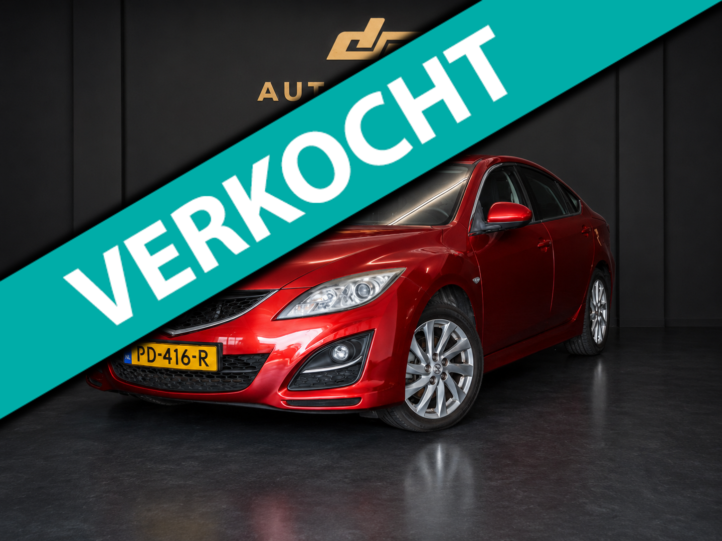 Mazda Mazda 6 1.8 Business | Airco | Cruise | Trekhaak | PDC | Navi 2010 - voorkant
