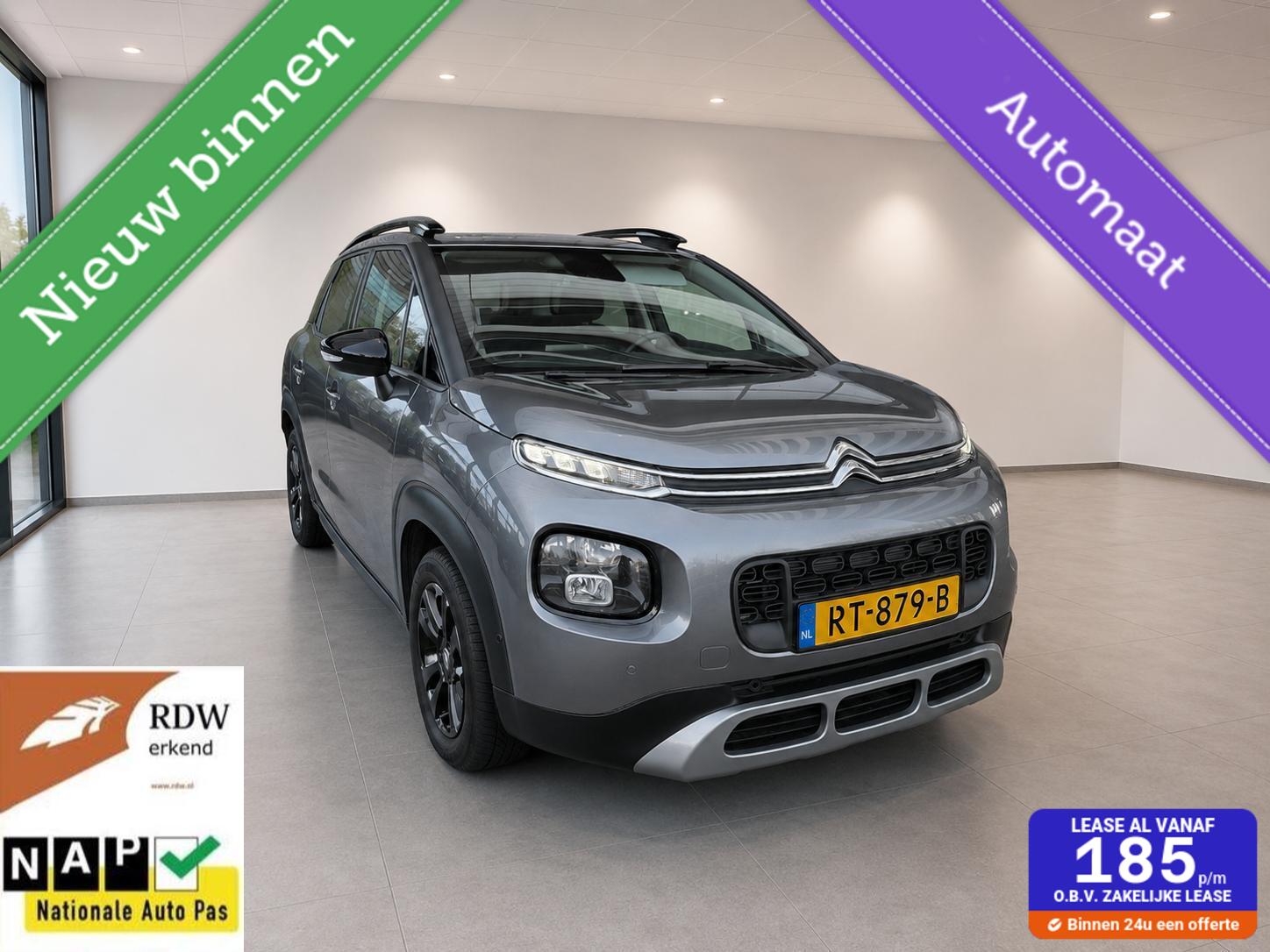 Citroen C3 Aircross 1.2 PureT S&S Shine Airco/Carplay/APK27 2018 - voorkant
