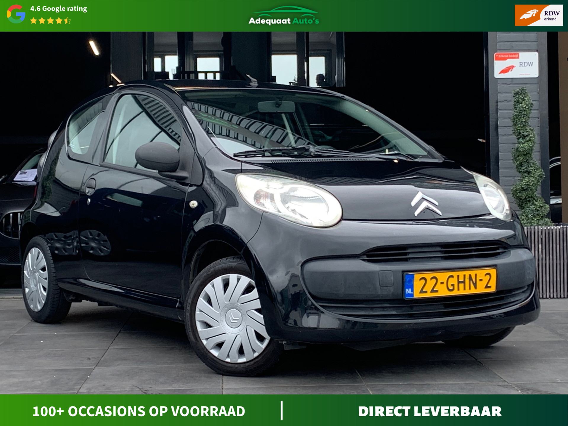 Citroen Citroen C1 1.0-12V Séduction|3e eig|NAP|AUX|APK 2008 - voorkant