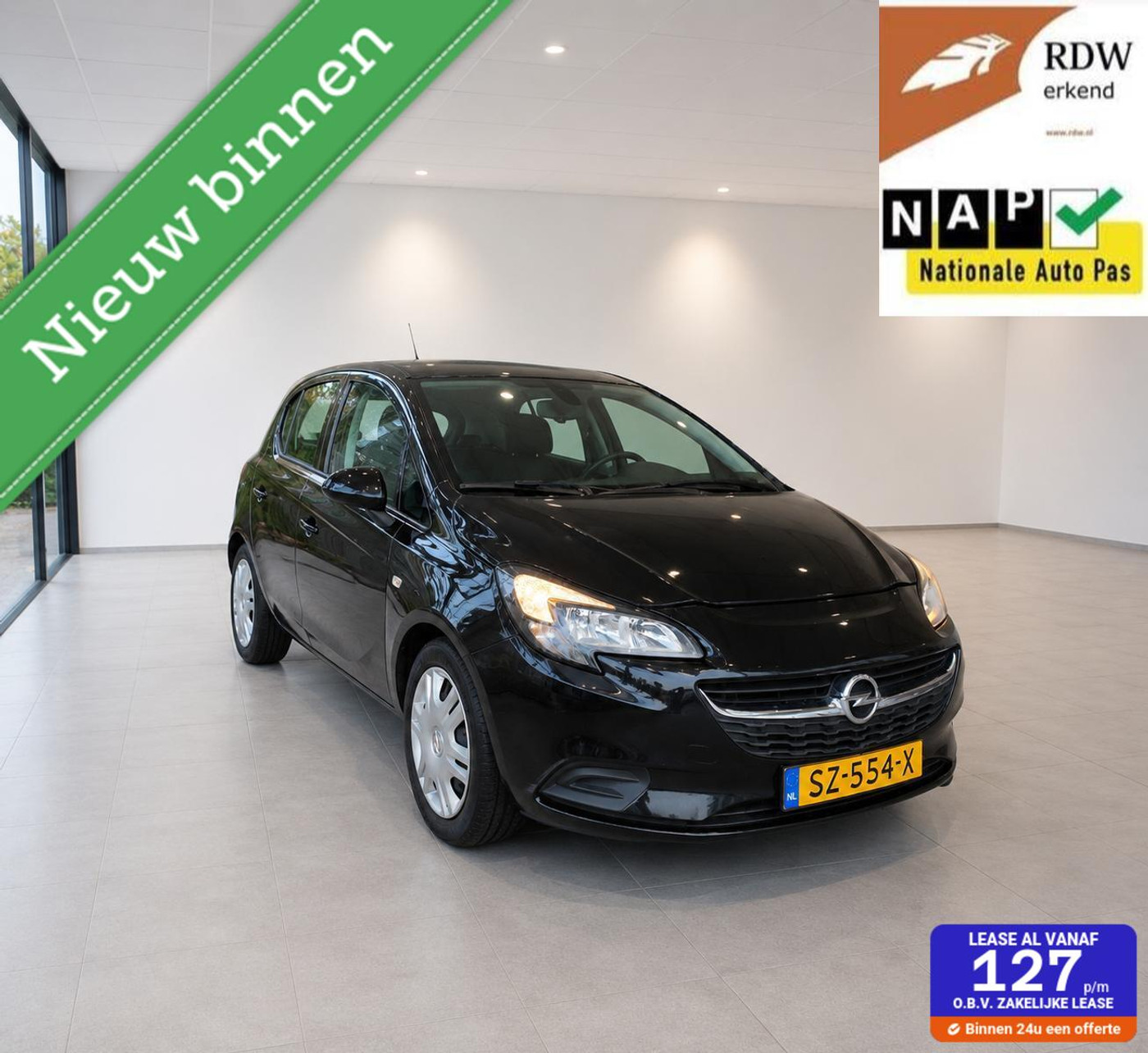 Opel Corsa 1.4 Favourite 5drs 2018 98dkm Airco/NAVI/CARPLAY 2018 - voorkant