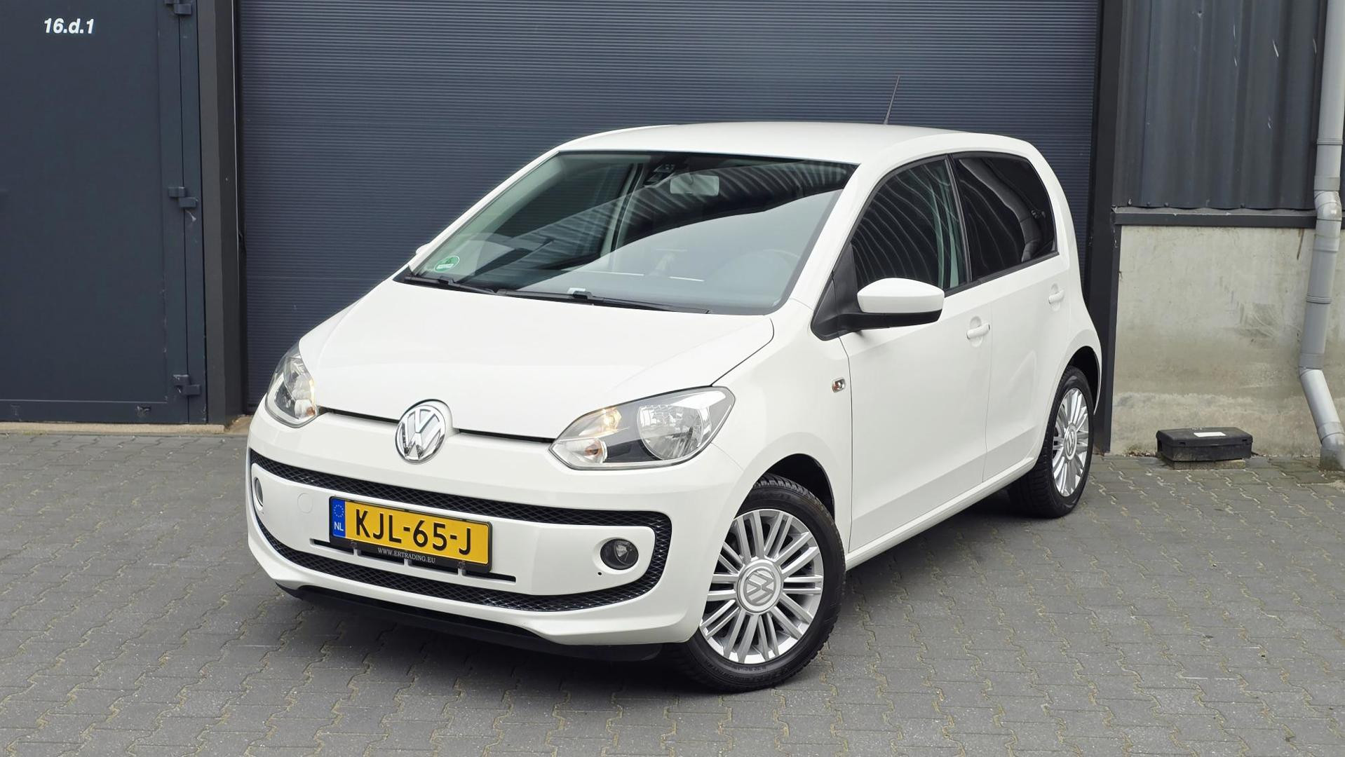 Volkswagen Up 1.0 high up! Airco Cruise Bluetooth Stoelverw 2014 - voorkant