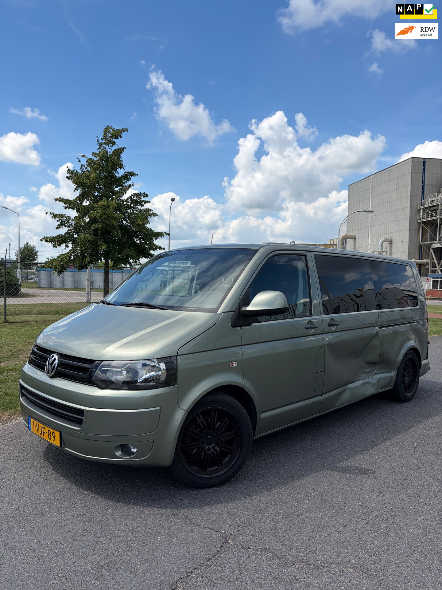 Volkswagen Transporter 2.0 TDI L2H1 DC Comfortline NAP AUTOMAAT, Lees tekst! 2010 - voorkant