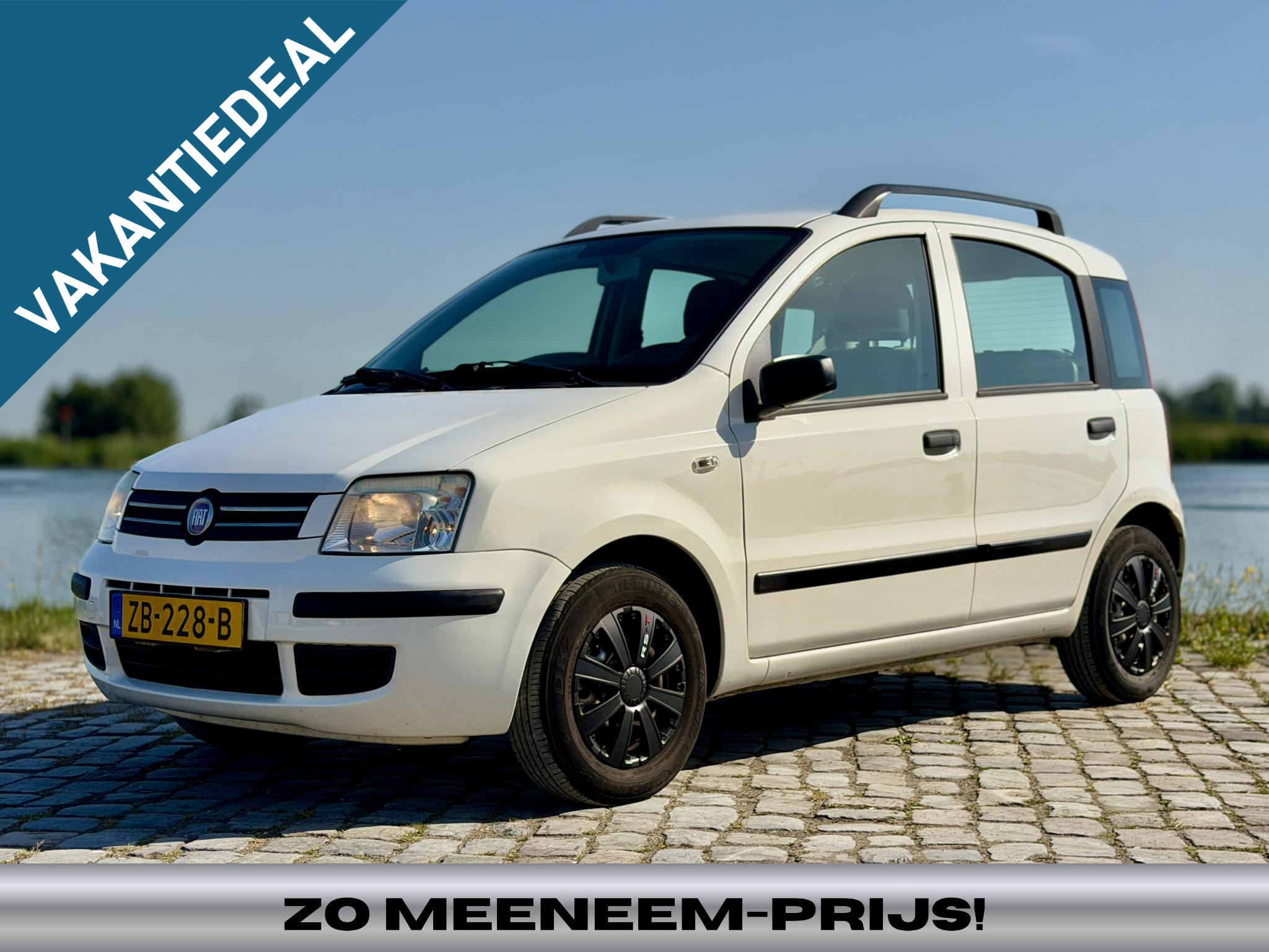 Fiat Fiat Panda 1.2 Active|Trekhaak|Elek. Ramen|Centrale vergr. 2009 - voorkant