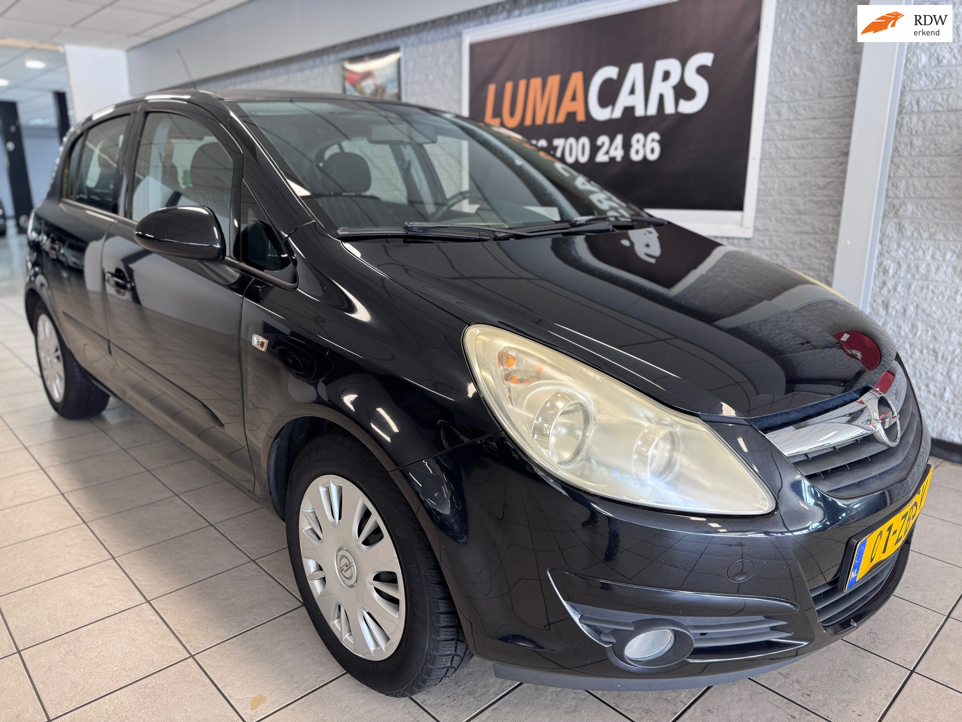 Opel Corsa 1.4-16V Enjoy|5-deurs | Cruise | Airco |APK aanw* 2007 - voorkant