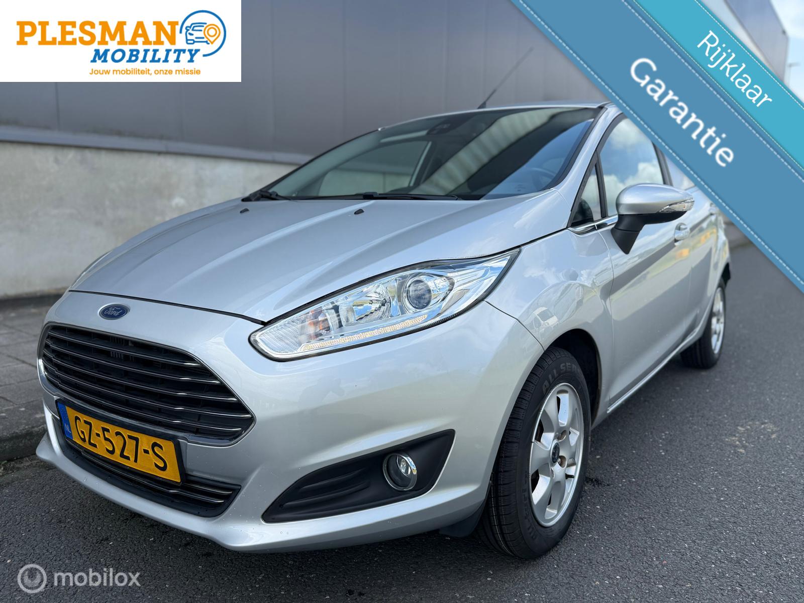 Ford Fiesta 1.0 EcoBoost Titanium, nwe koppeling, Garantie! 2015 - voorkant