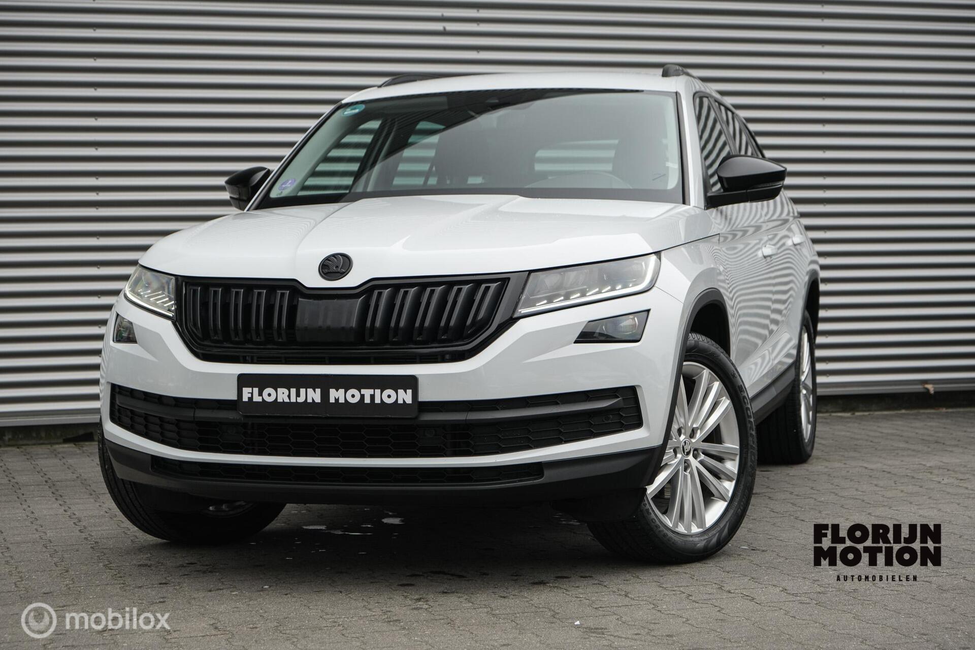 Skoda Kodiaq 1.5 TSI Business Edition Plus | Canton audio |Adaptieve Cruise | Stoelverw. | Alcantara | CarPlay |  Moon White metallic | LED 2020 - voorkant