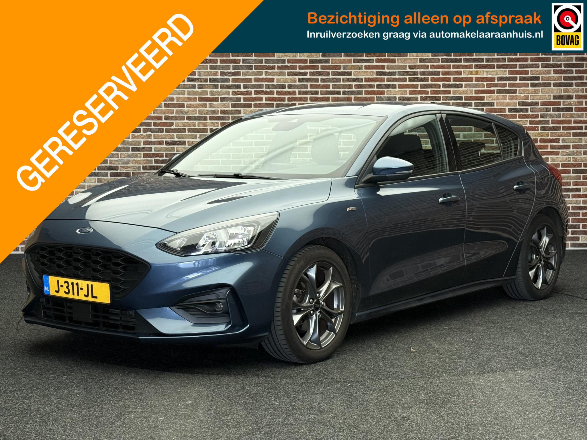 Ford Focus 1.0 EcoBoost ST Line Business 2019 - voorkant