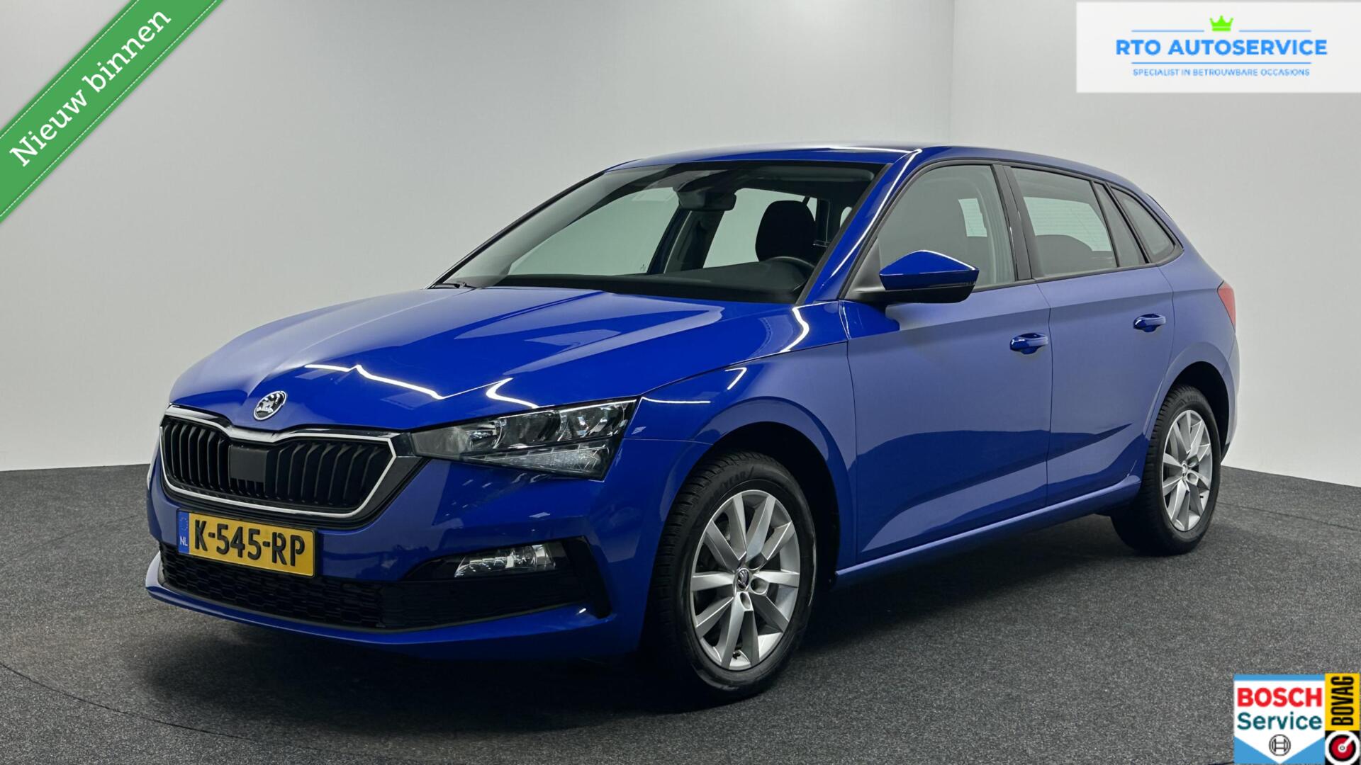 Skoda Scala 1.0 TSI Style CARPLAY ECC LM CRUISE DAB LED. 2021 - voorkant