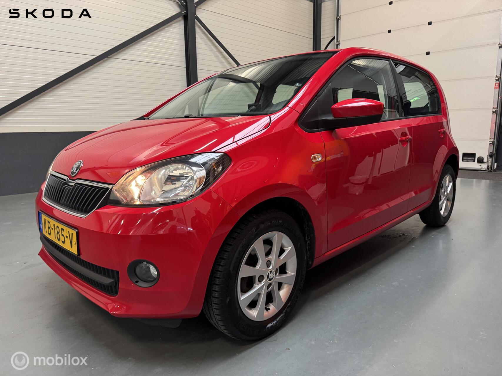Skoda Citigo 1.0 Greentech Elegance Automaat 5-deurs Airco 2015 - voorkant