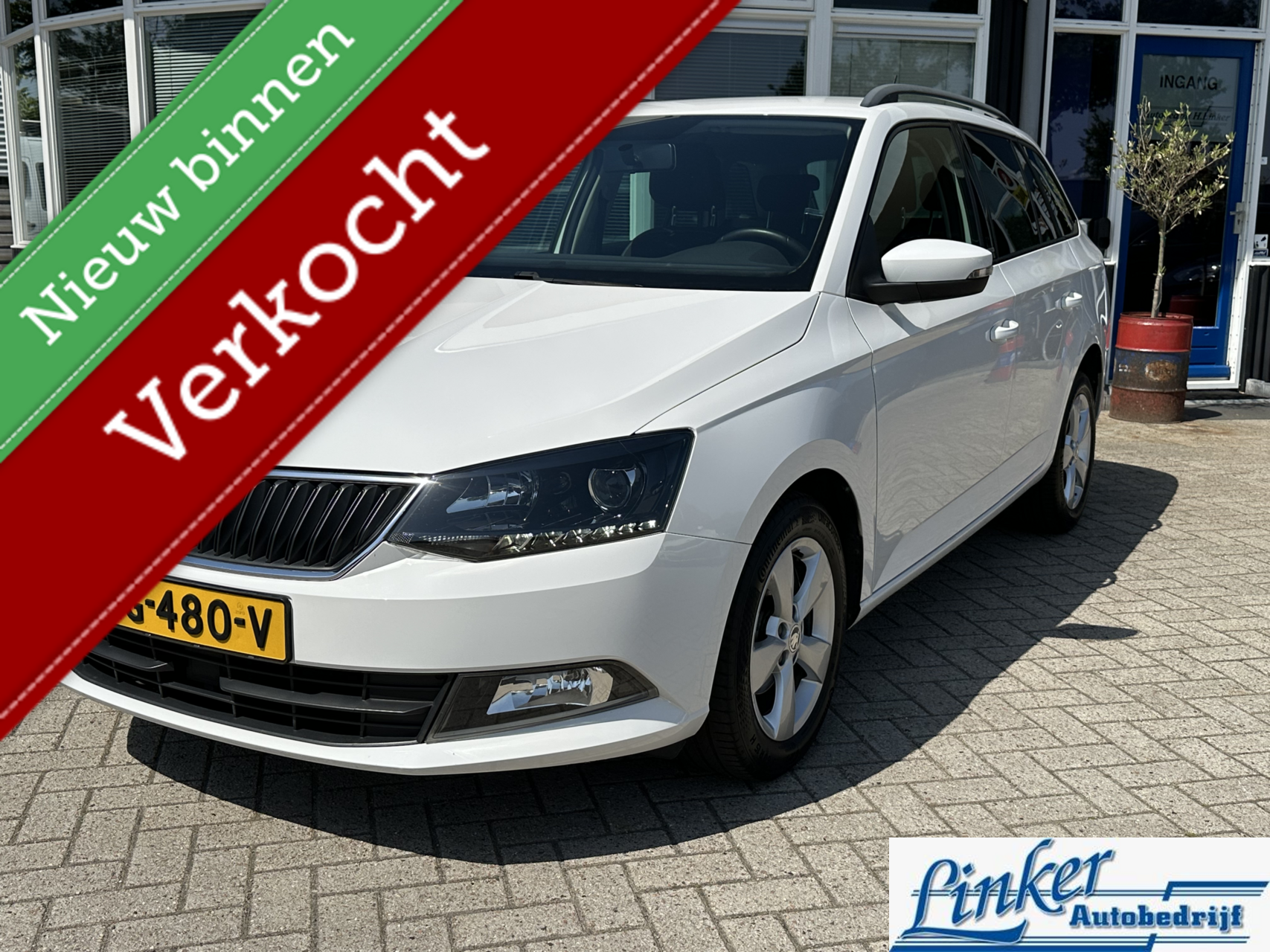 Skoda Fabia 1.2 TSI JOY - NL-AUTO LM VELGEN AIRCO 2016 - voorkant