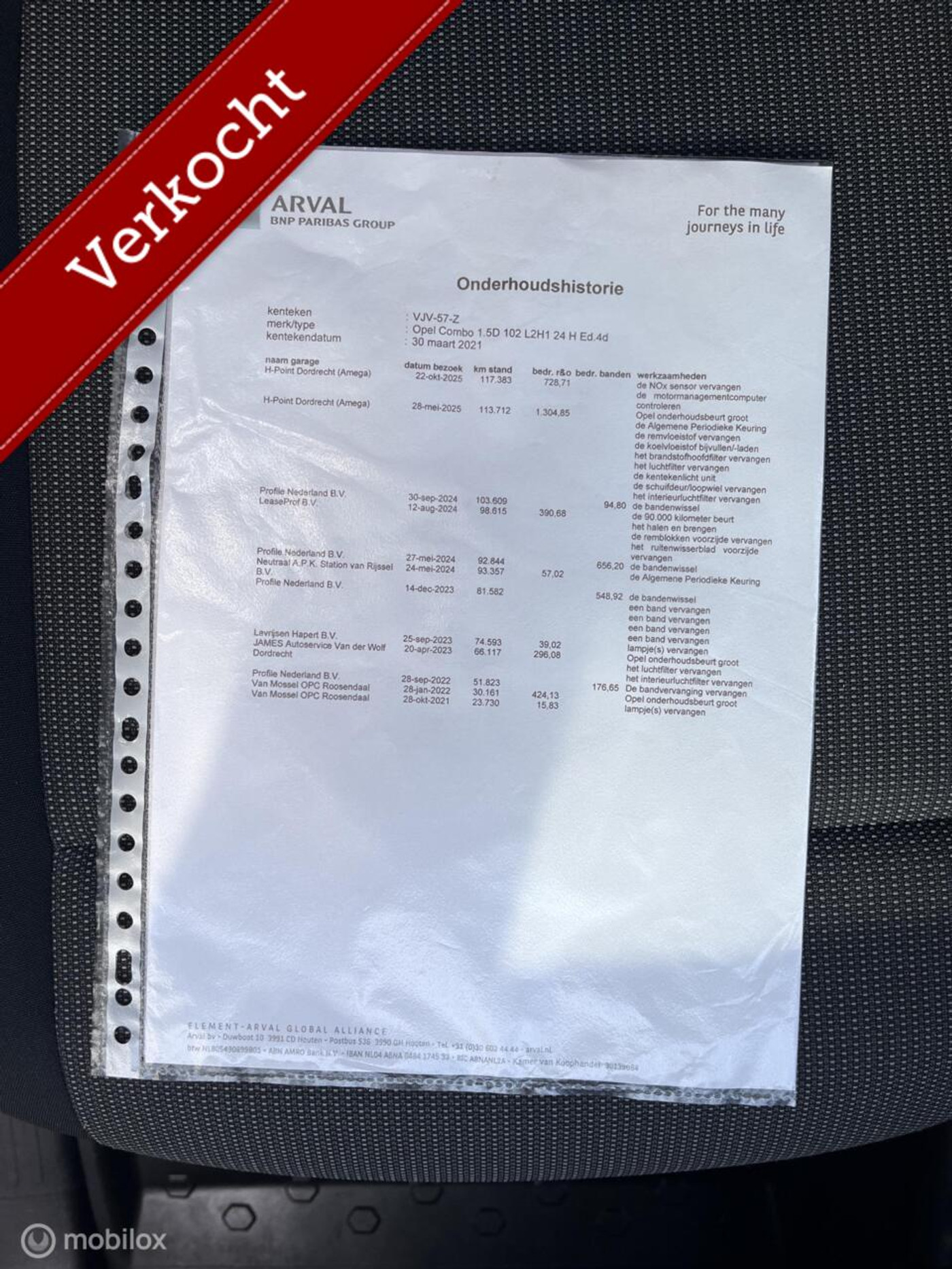 Foto van Opel Combo