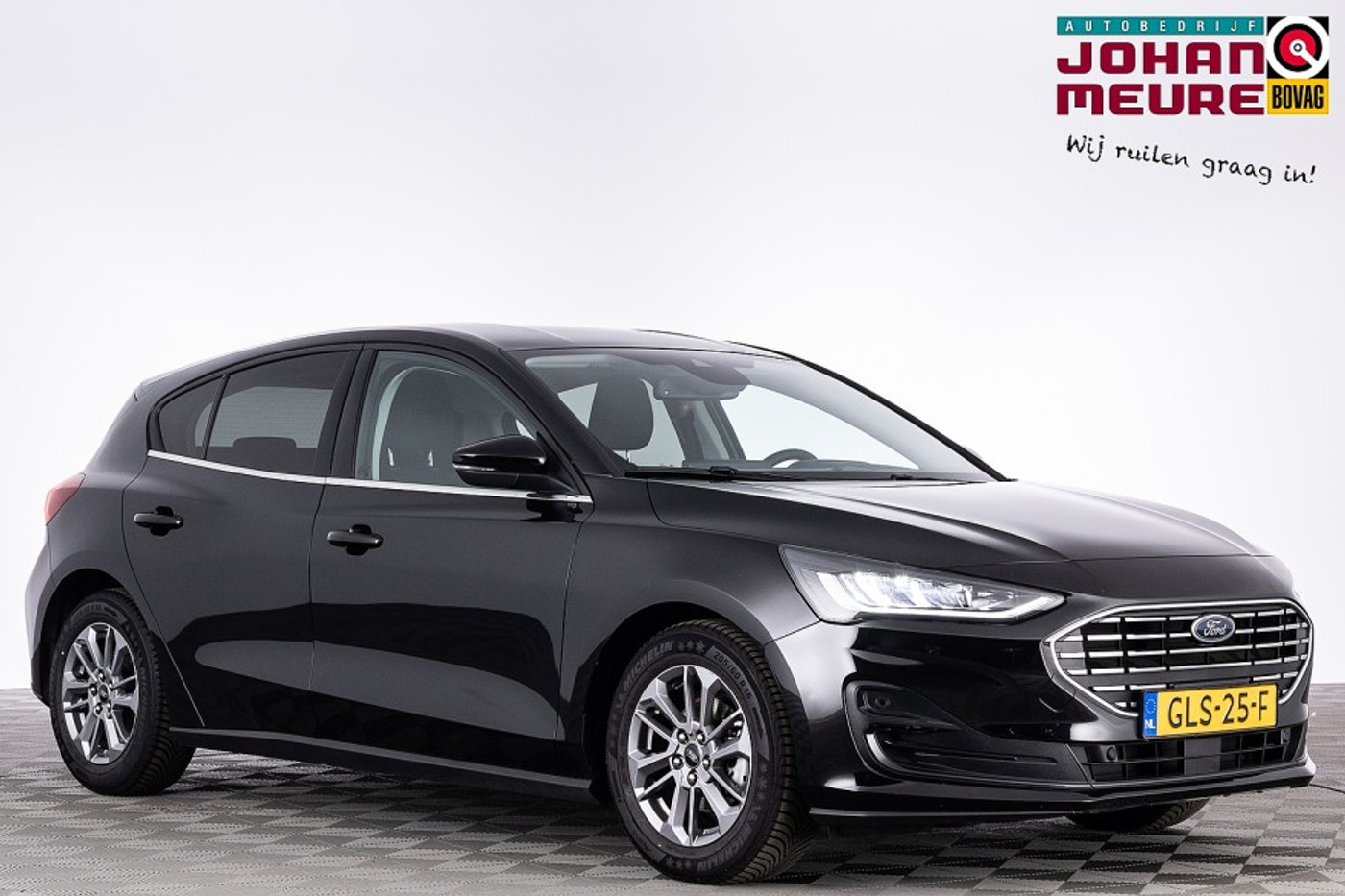 Ford Focus 1.0 EcoBoost Hybrid Titanium ✅ 1e Eigenaar -2e PINKSTERDAG OPEN!- 2024 - voorkant