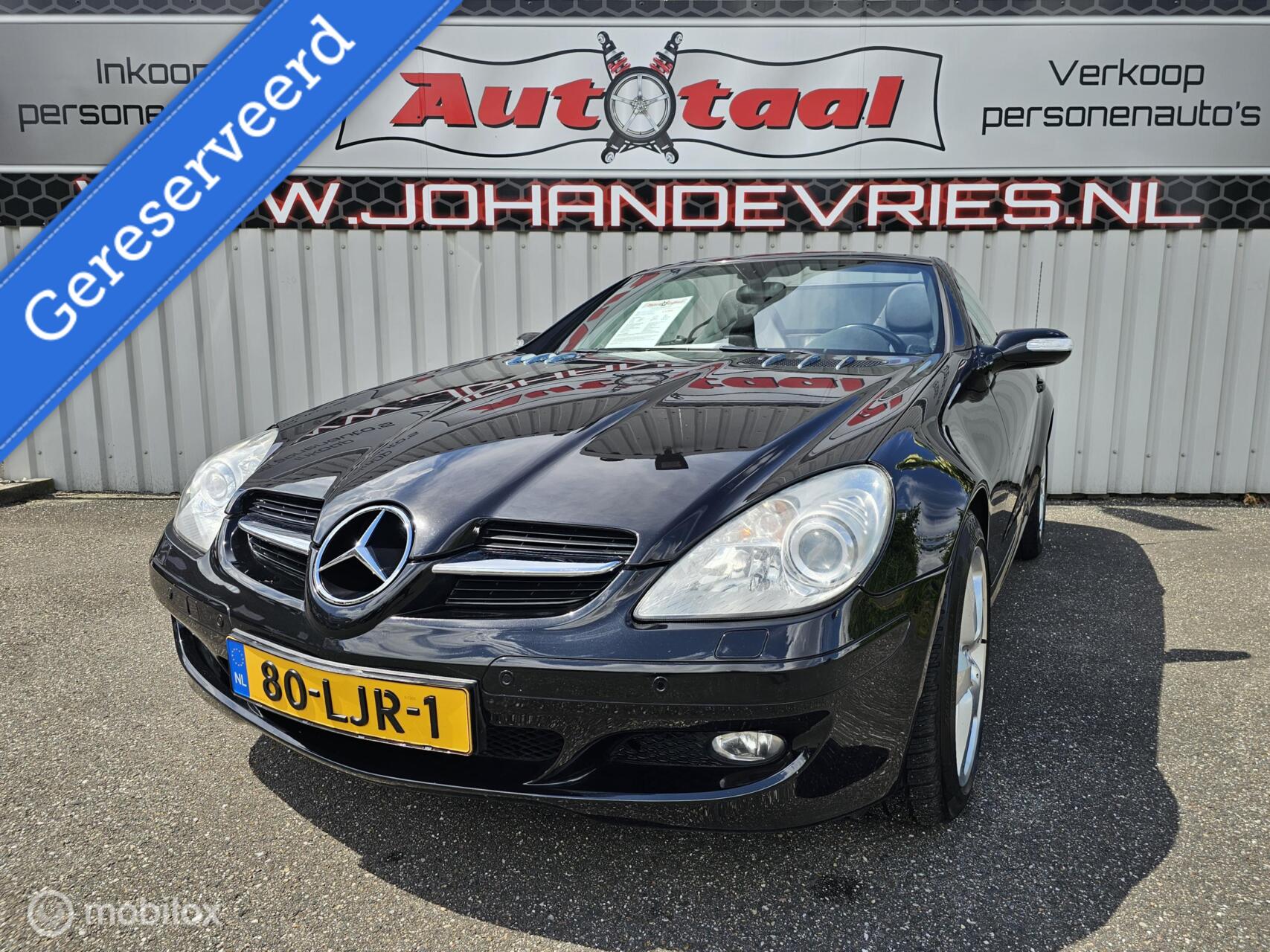 Mercedes-Benz SLK 200 Kompressor 200 K. I Clim-control I Elekrt.-Pakket I Boekjes ! 2005 - voorkant