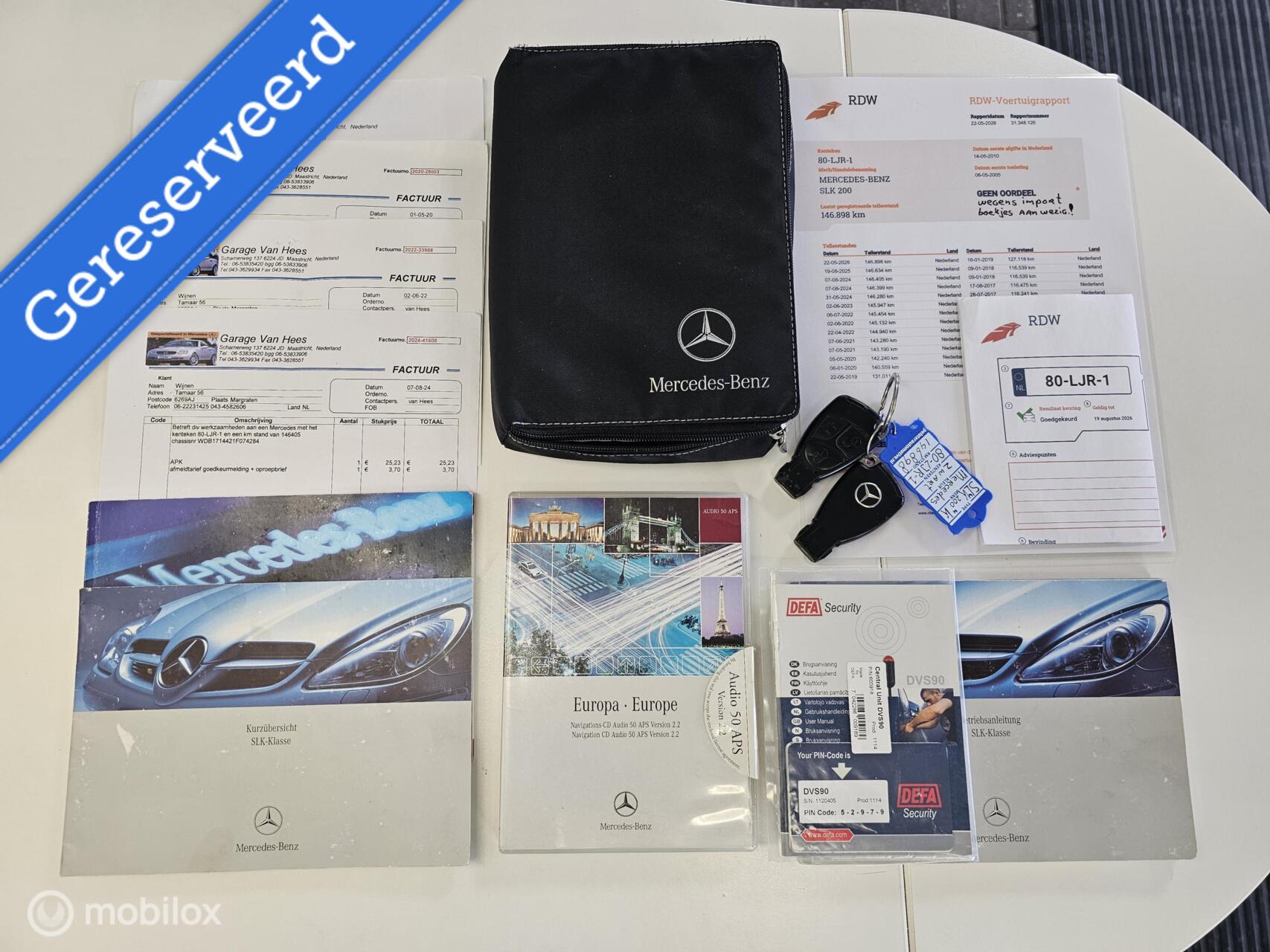 Foto van Mercedes-Benz SLK 200 Kompressor