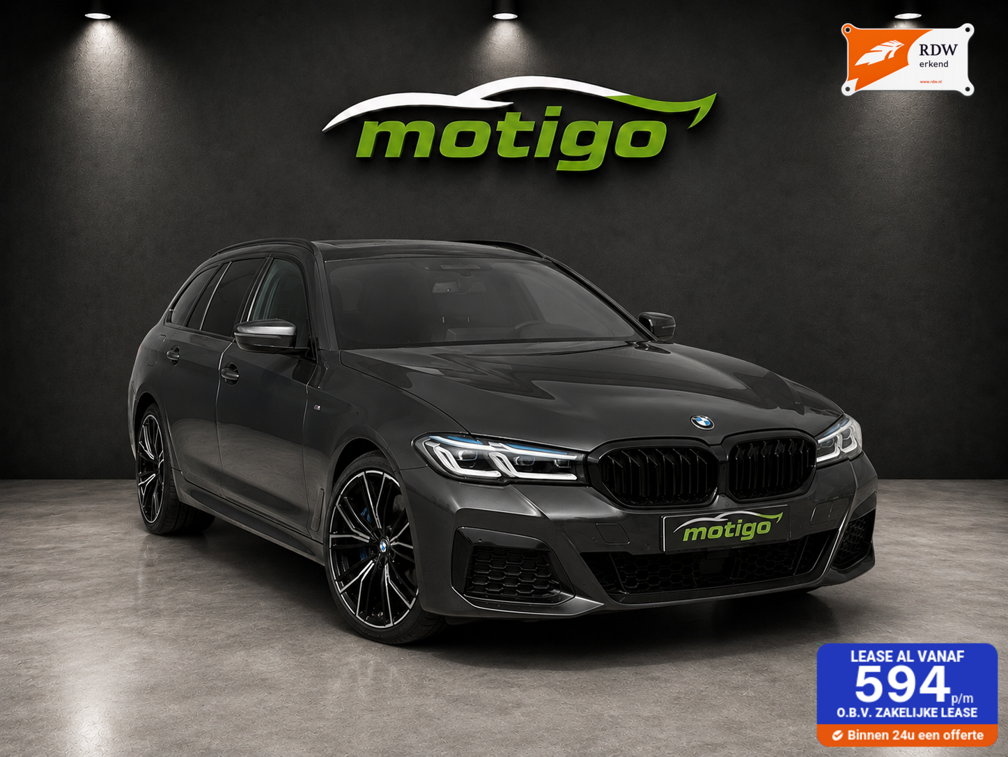 BMW 530i xDrive 530i xDrive High Executive edition 2021 - voorkant
