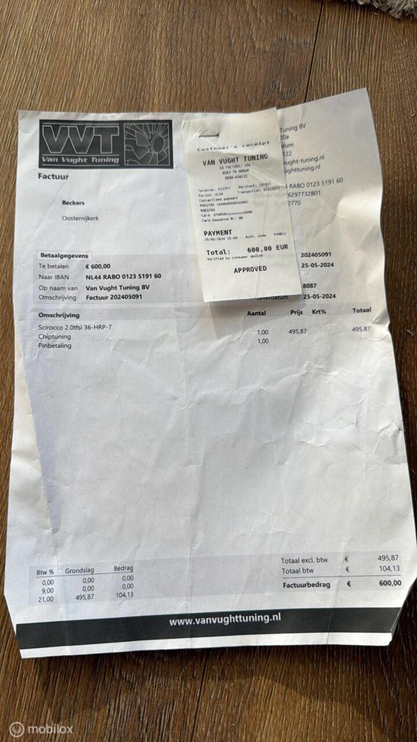 Foto van Volkswagen Scirocco