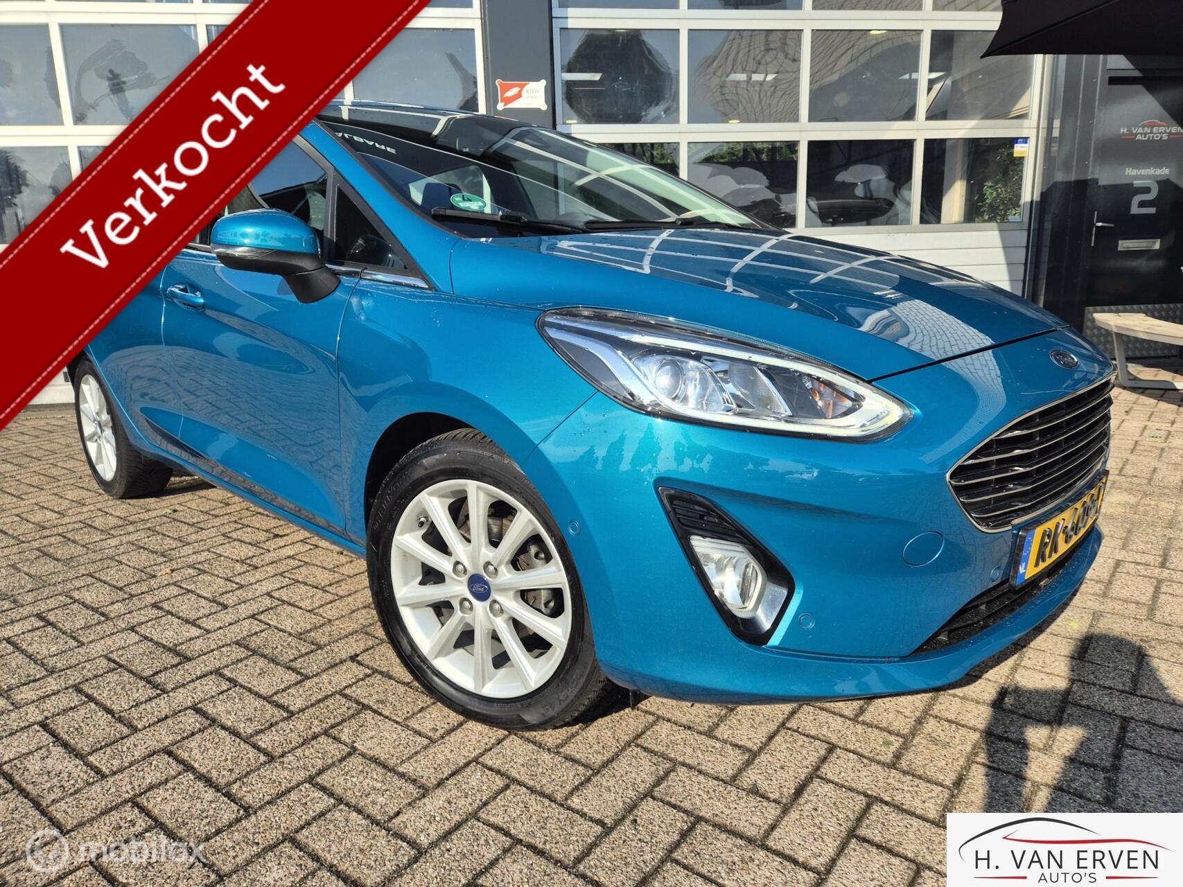 Ford Fiesta 1.0 Titanium B&O CAMERA PDC WINTERPACK NAP 2018 - voorkant