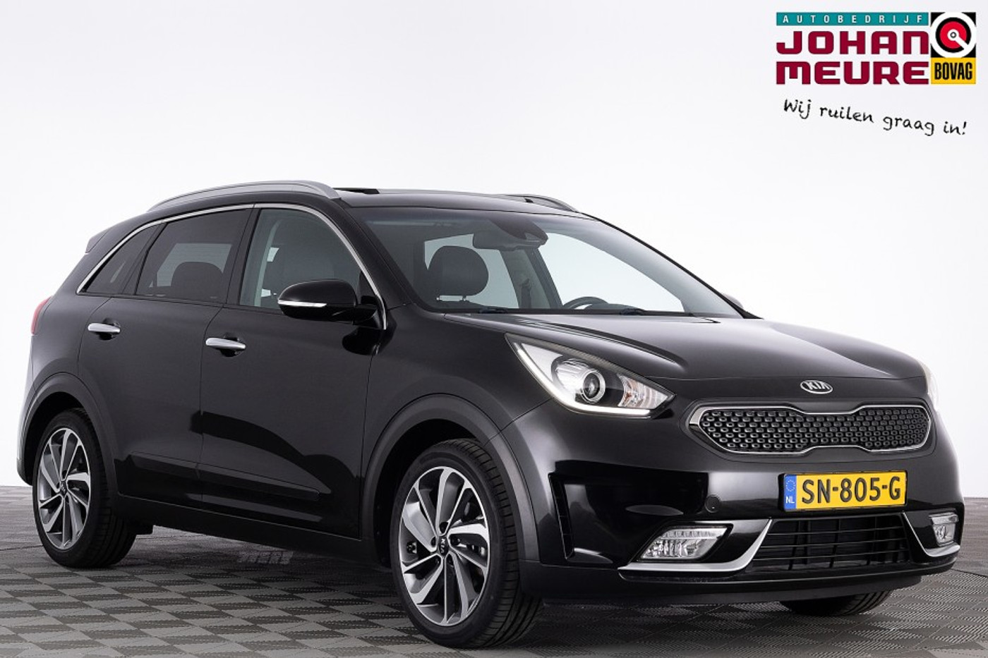 Kia Niro 1.6 GDi Hybrid Edition | SCHUIFDAK ✅ 1e Eigenaar . 2018 - voorkant