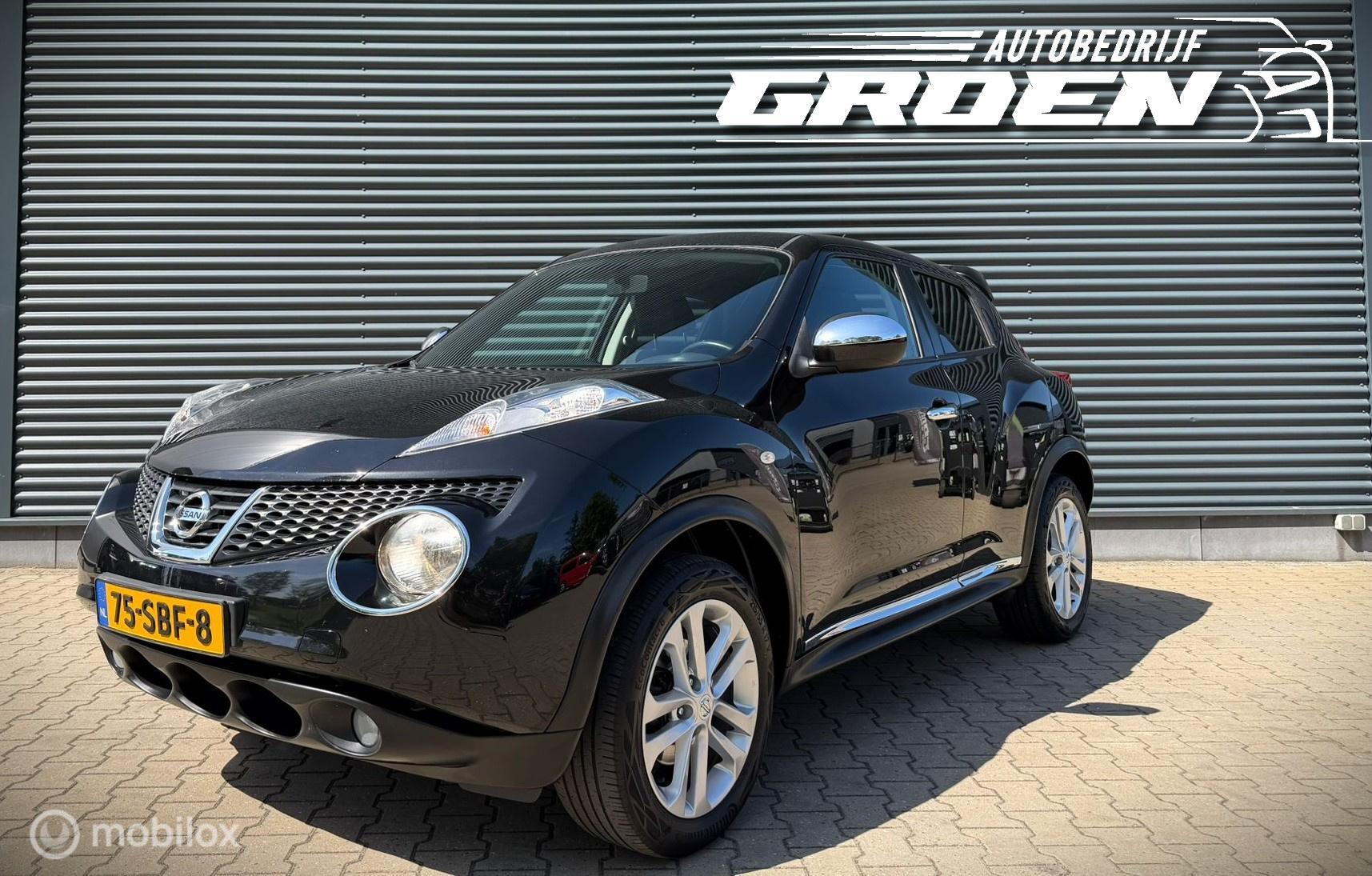 Nissan Nissan Juke 1.6 Acenta CAMERA|TREKHAAK|NAP|CRUISE 2011 - voorkant