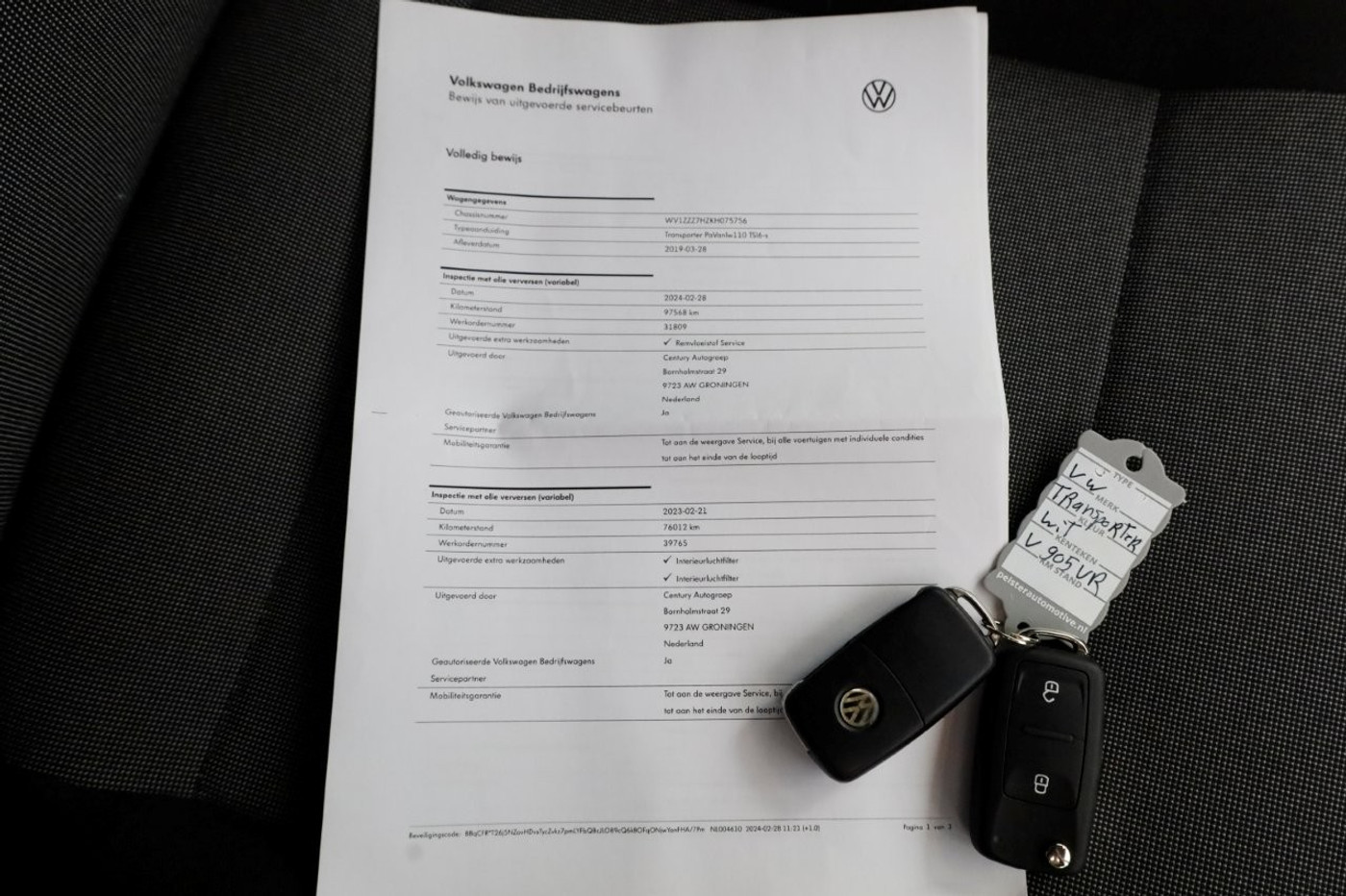 Foto van Volkswagen Transporter