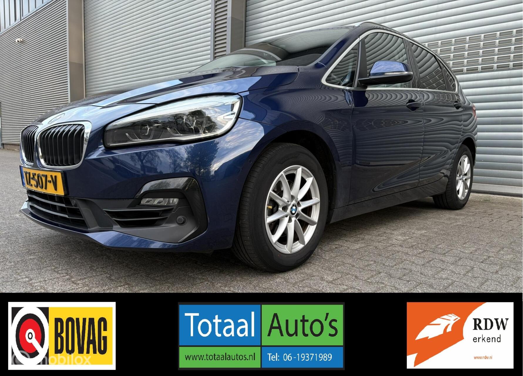 BMW 218i Active Tourer 218i - ACC - pano - trekh - onderh 2018 - voorkant