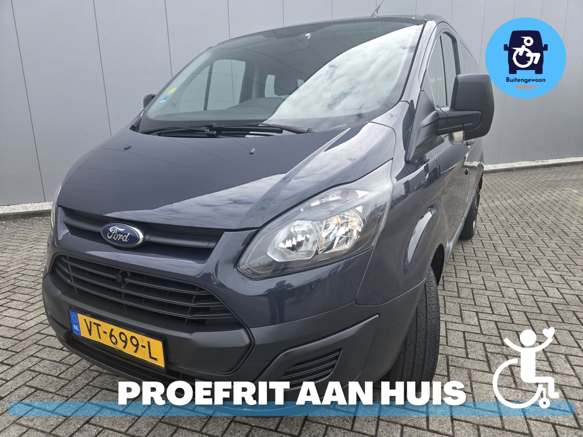 Ford Transit 2.2 TDCI Rolstoelbus | lage km stand | L1H2 2013 - voorkant